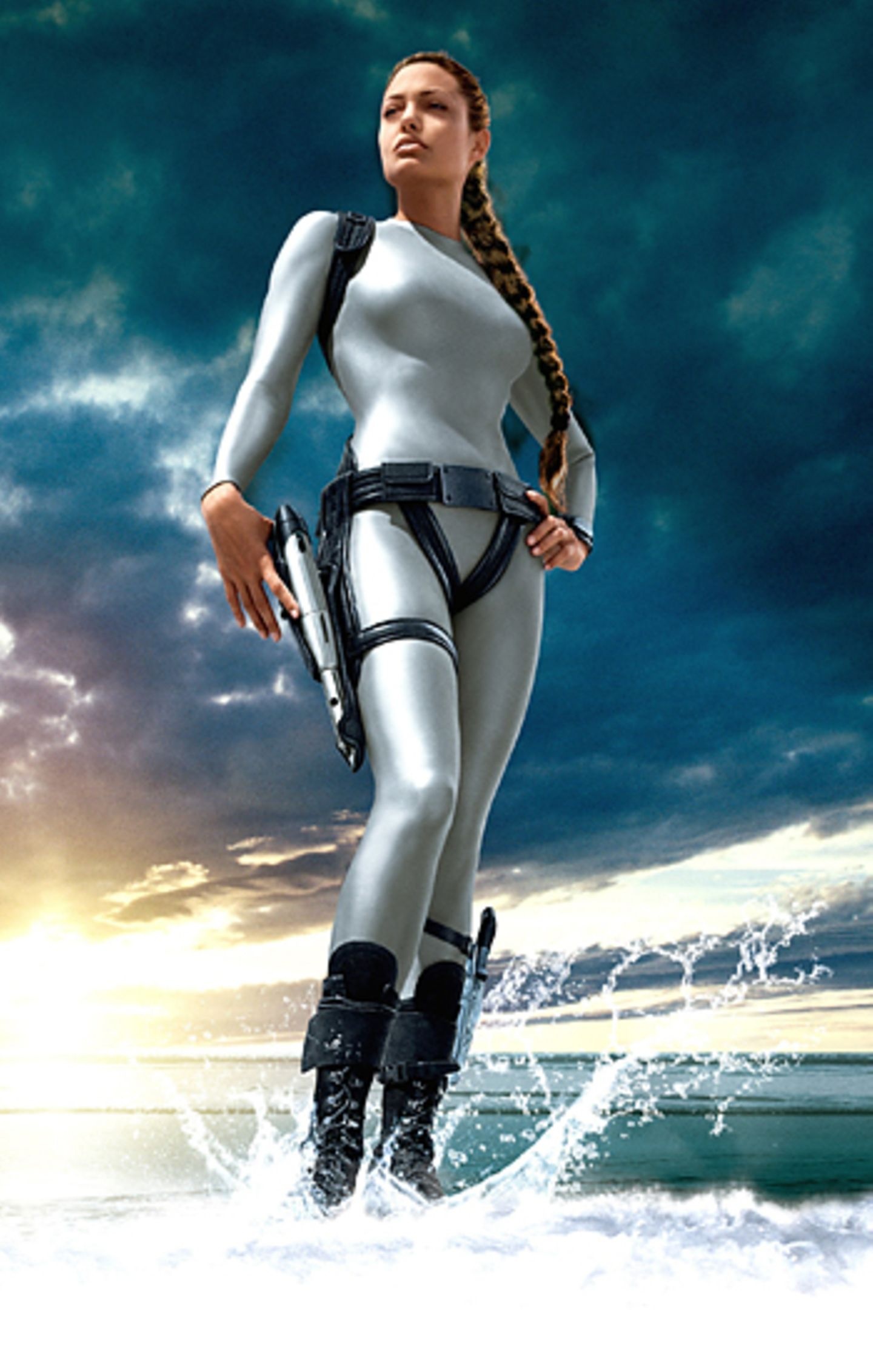 Angelina Jolie, Lara Croft, Supermnner, Wunderweiber, 1440x2270 HD Phone