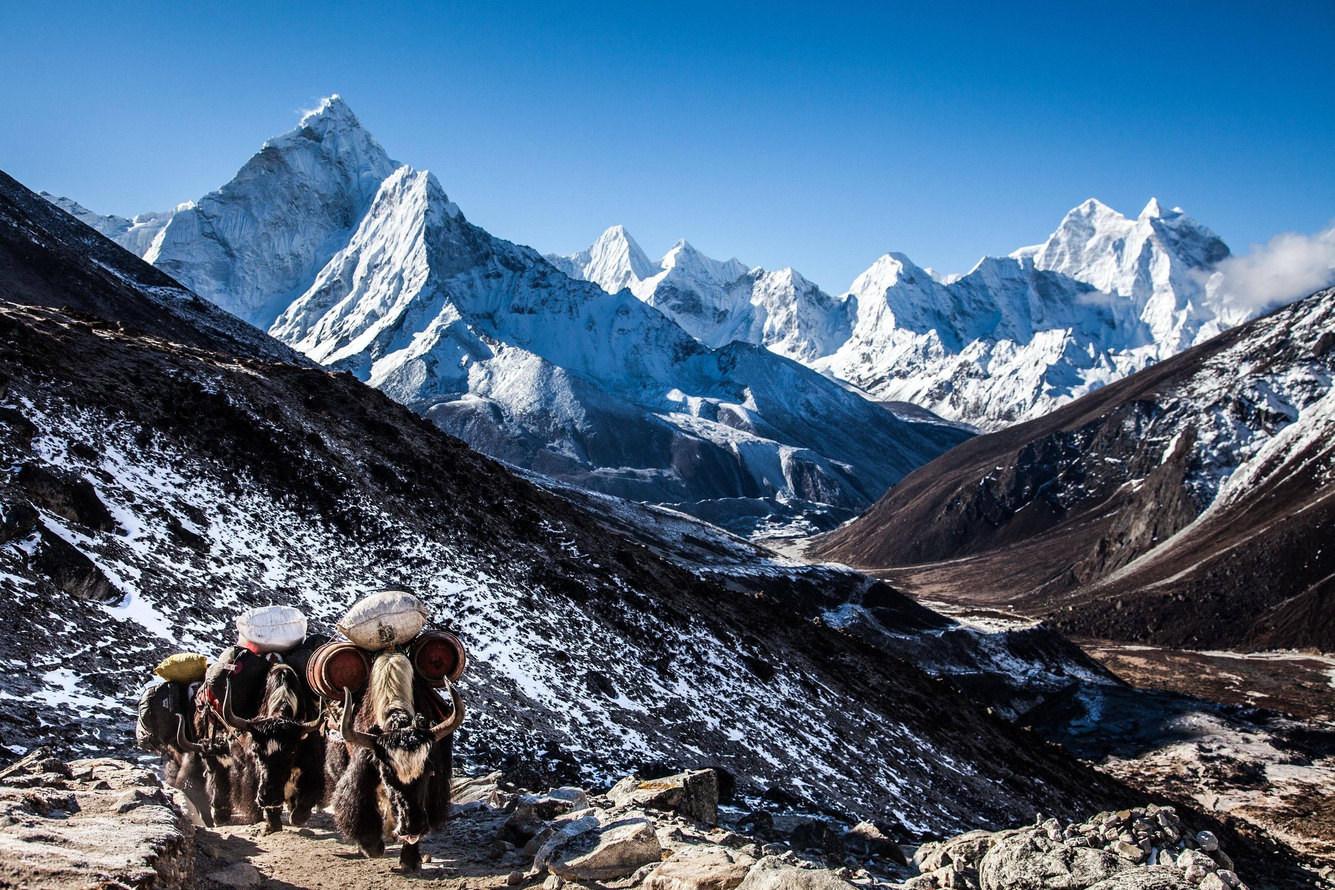 Himalayan peaks, Mountain wallpapers, Picturesque landscapes, Widescreen beauty, 2670x1780 HD Desktop