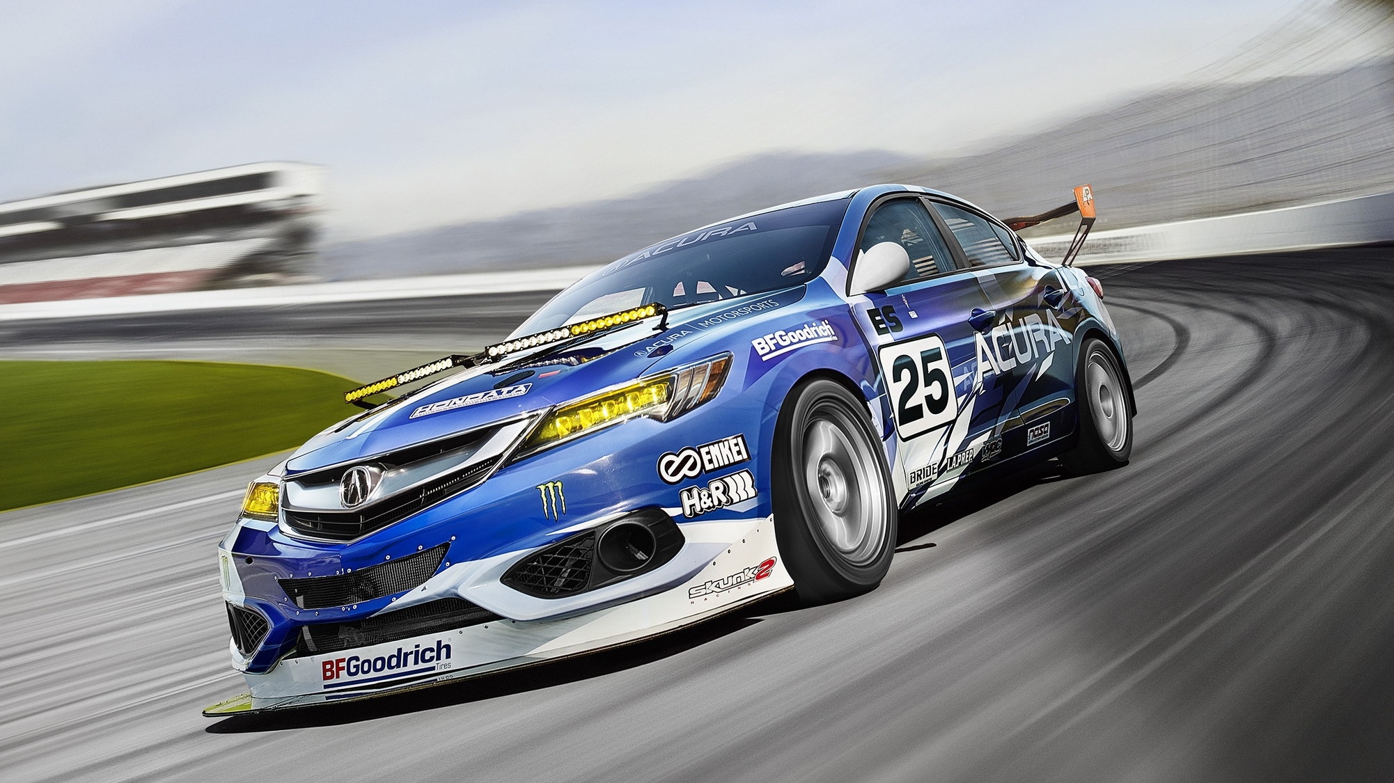Acura ILX, Endurance racer, Racing-inspired design, Unleash the speed, 2010x1130 HD Desktop