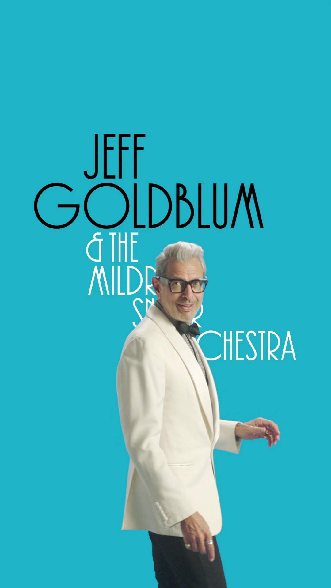 Jeff Goldblum, Album campaign, Monument London, UK, 1080x1920 Full HD Phone