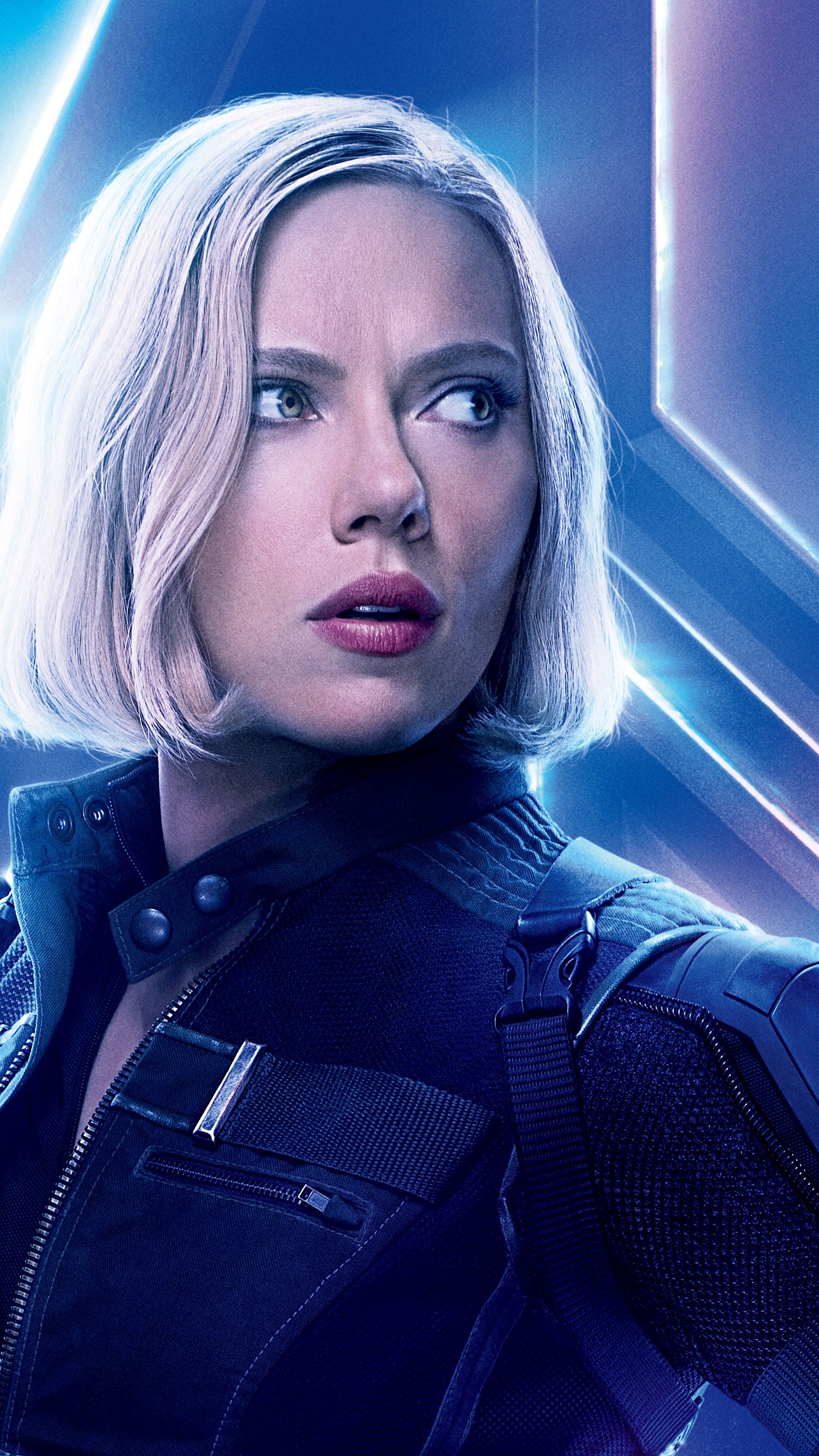 Scarlett Johansson, Black Widow, Avengers Infinity War, Movies, 2160x3840 4K Phone
