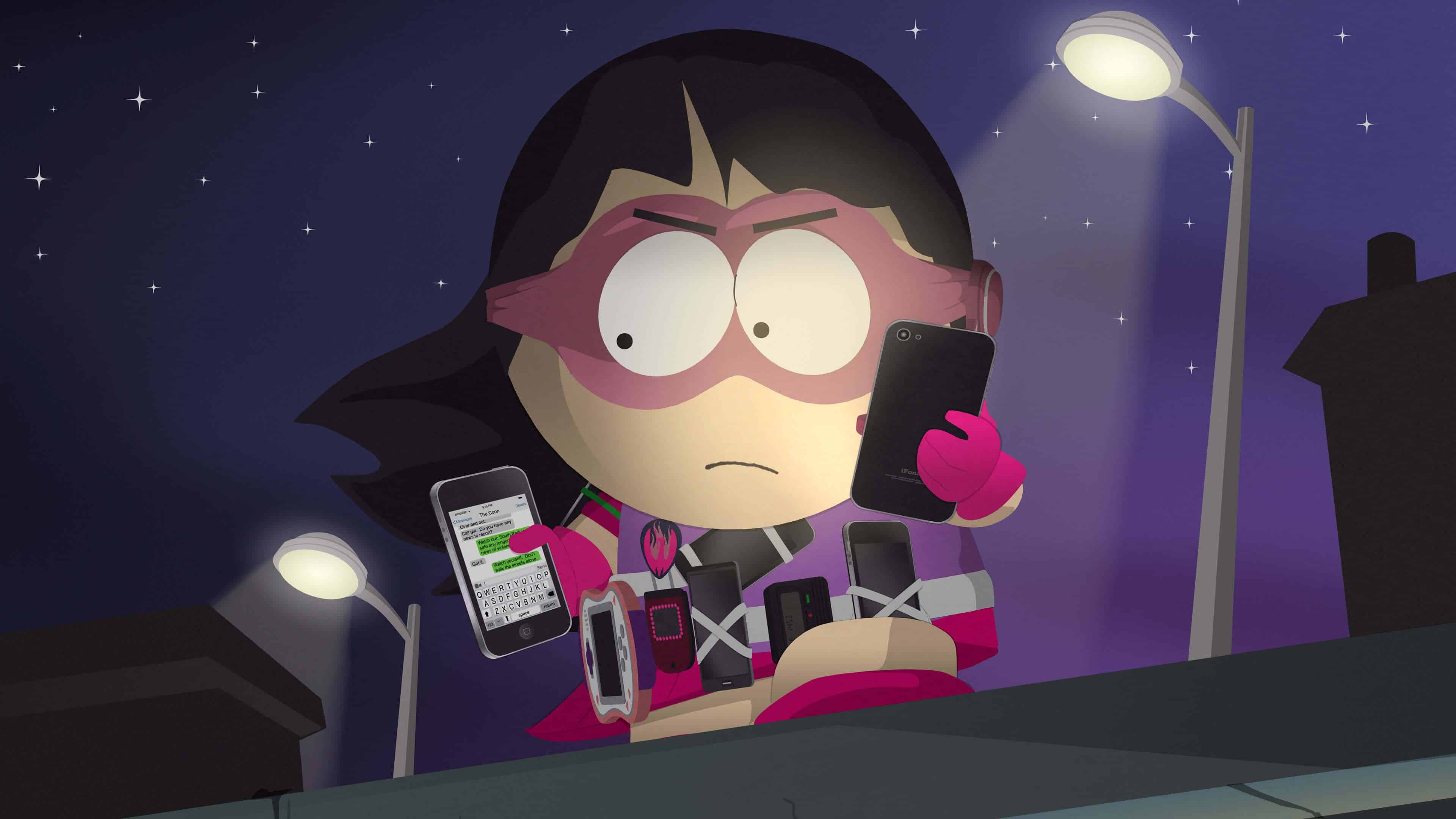 South Park: Fractured But Whole, Call Girl, Wendy Testaburger. 3840x2160 4K Background.