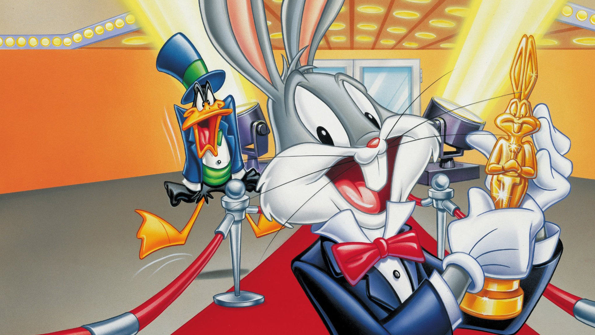 Bugs Bunny, Daffy Duck, Award ceremony, HD wallpaper, 1920x1080 Full HD Desktop