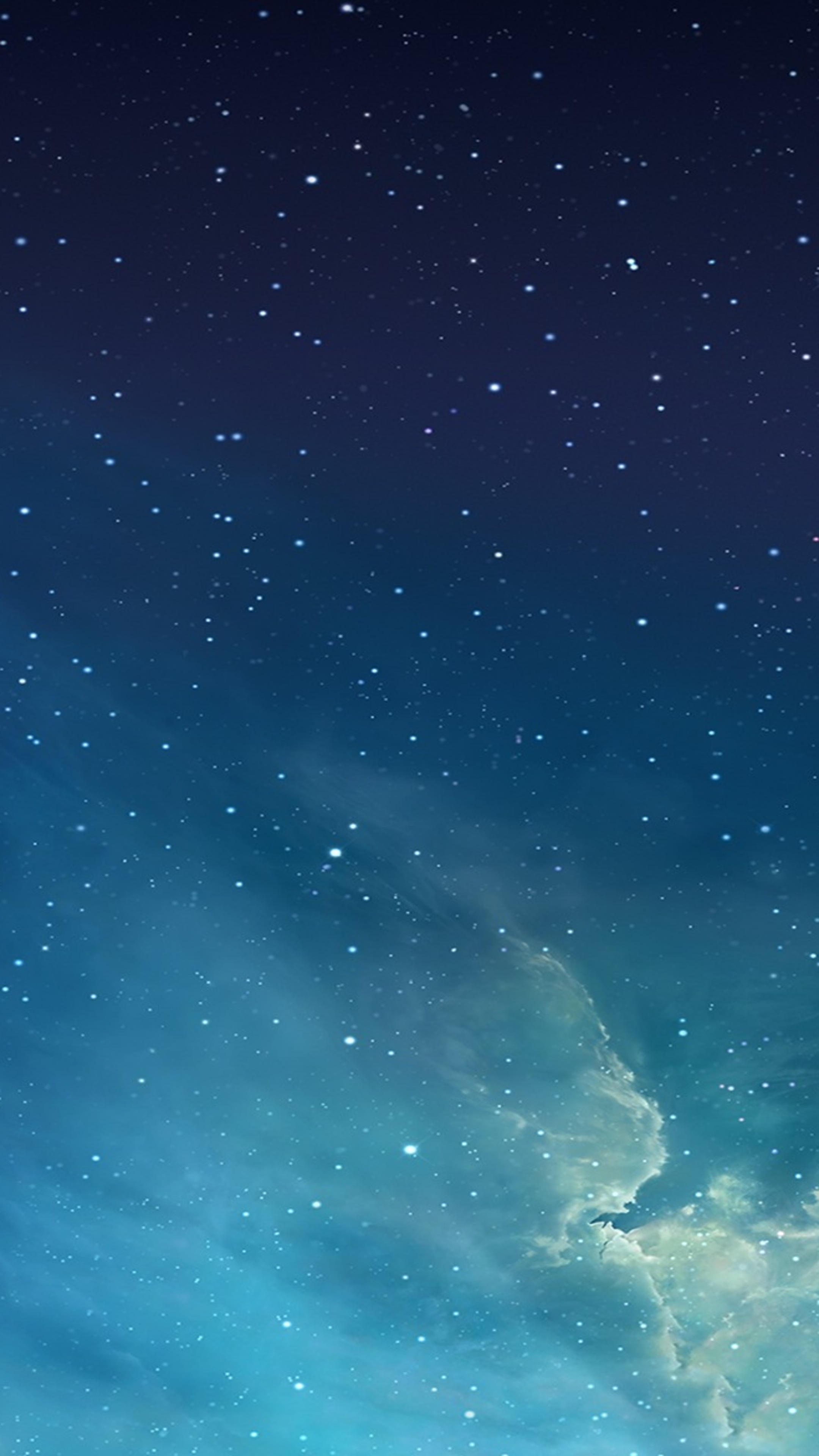 Backdrop: Blue, Sky, Astronomical objects, Gradient, Space, Stars, Nebula, Universe. 2160x3840 4K Background.