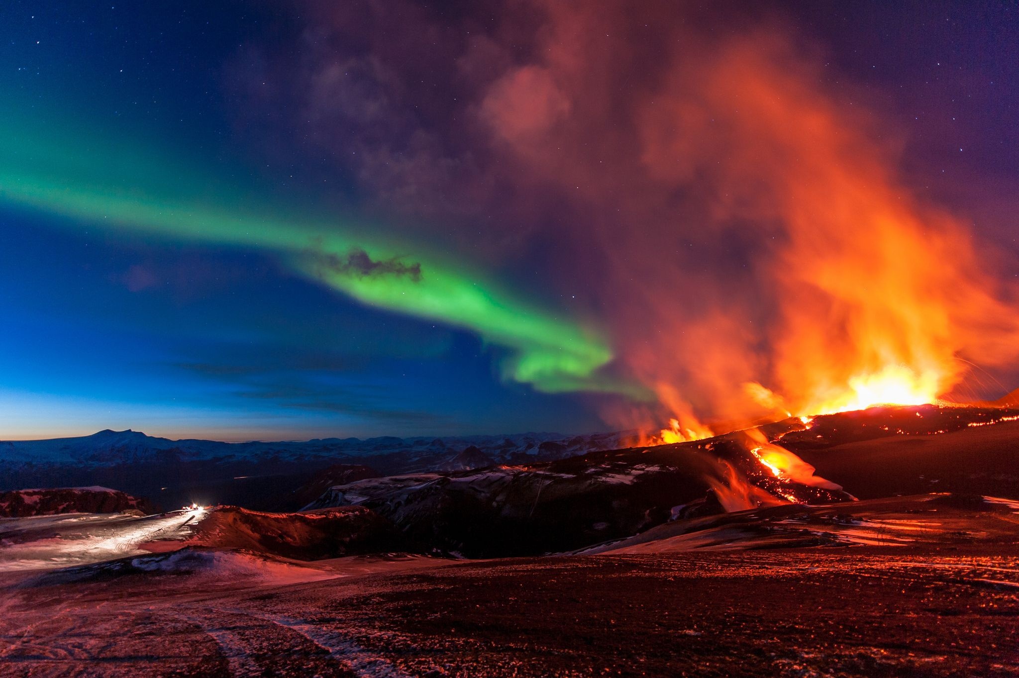 Iceland volcano wallpapers, Striking backgrounds, Mesmerizing visuals, Raw power, 2050x1370 HD Desktop