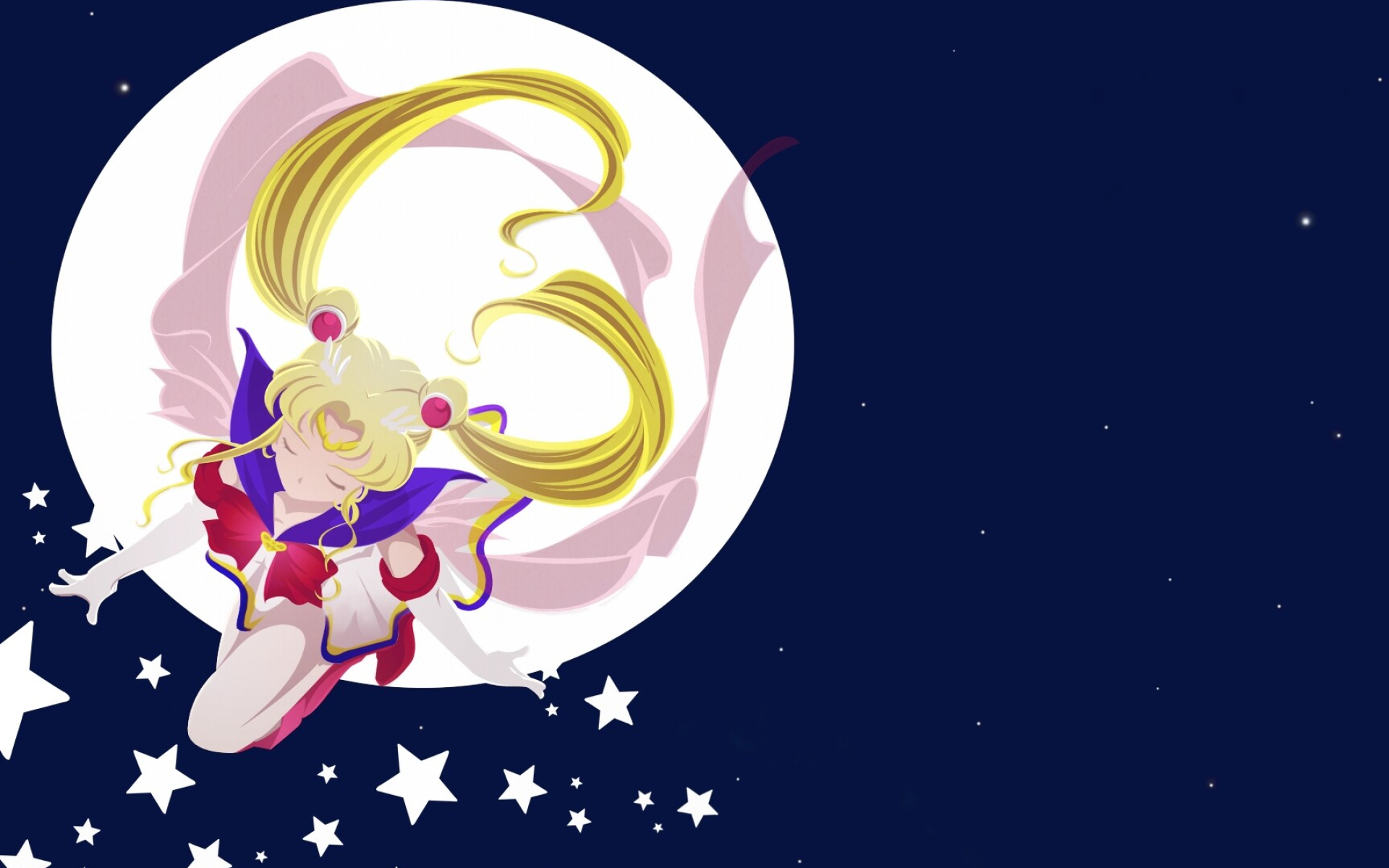 Sailor Moon Eternal: The theme song for the two-part film is “Moon Color Chainon” performed by Momoiro Clover Z. 1920x1200 HD Wallpaper.