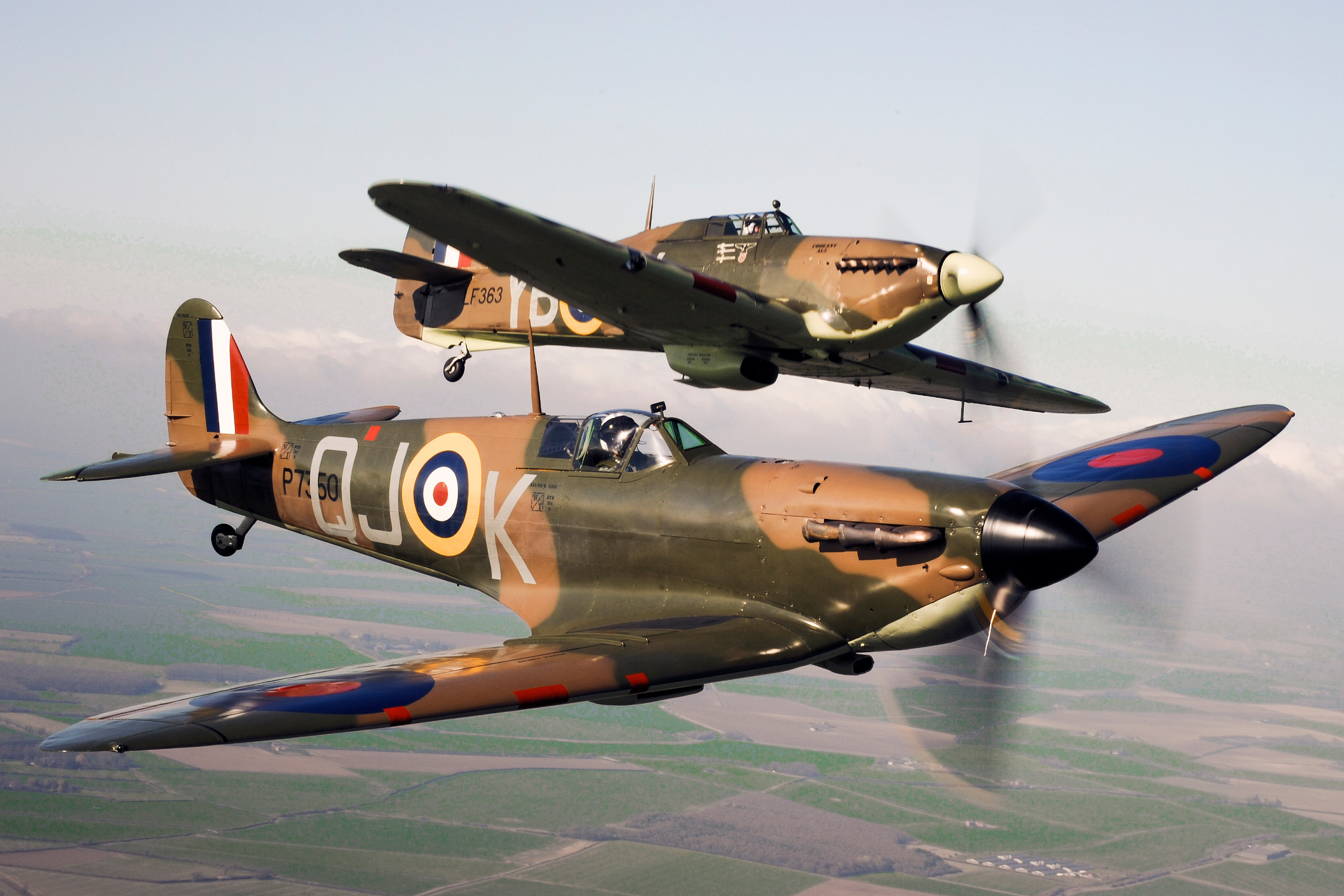 Spitfire IXc, Replacement wallpaper, Classic aircraft, Updated directory, 2160x1440 HD Desktop