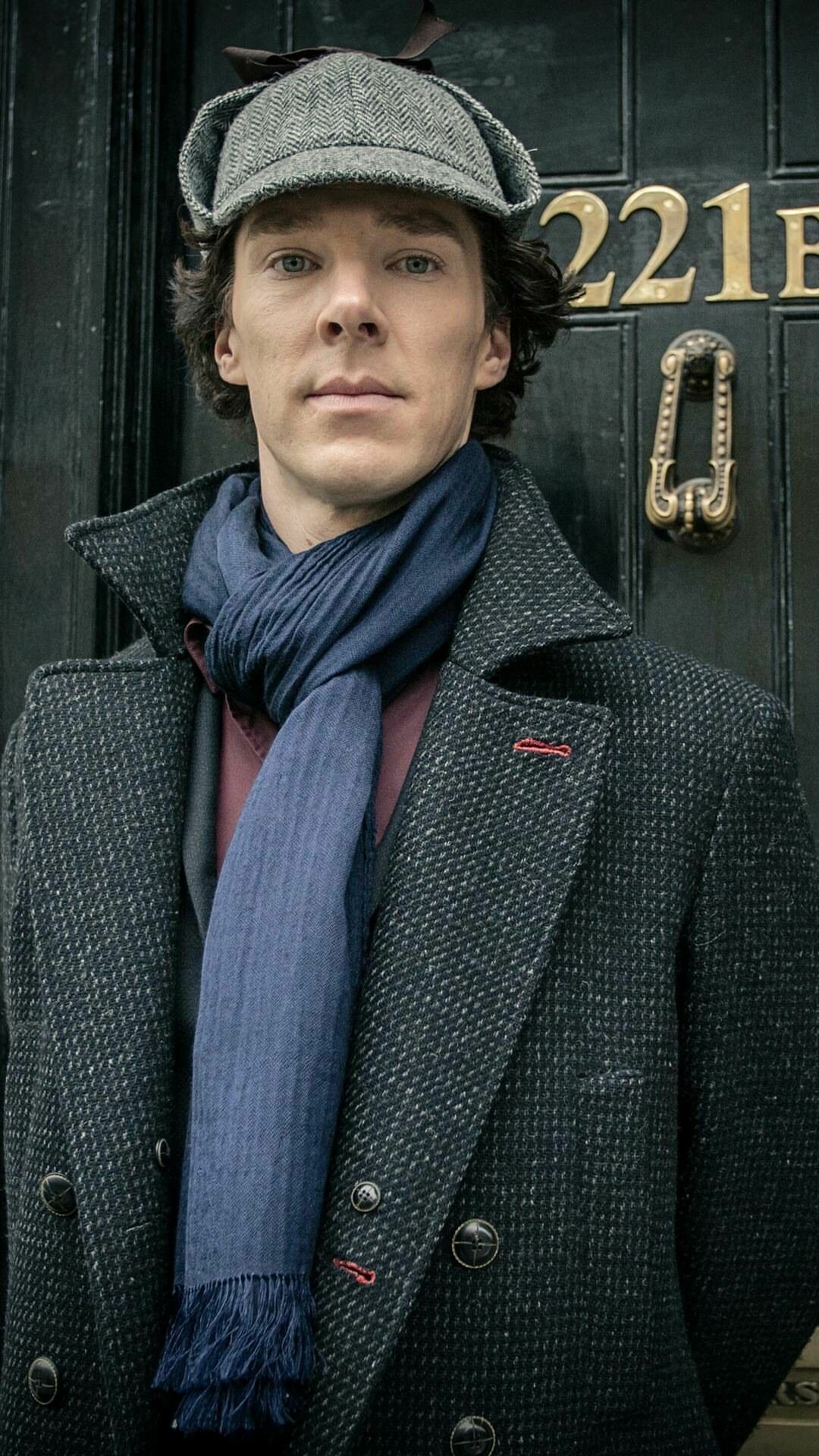 Sherlock (TV Series): 221b Baker Street, The BBC’s award-winning series. 1080x1920 Full HD Wallpaper.