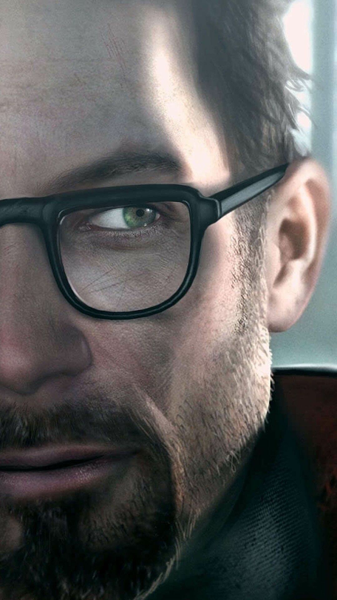 Half-Life 2: Gordon Freeman, Considered to be one of the greatest video game characters of all time. 1080x1920 Full HD Wallpaper.