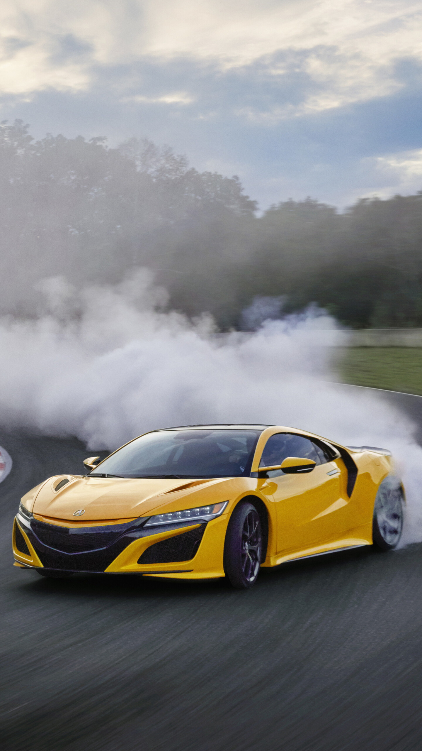 Acura: NSX, A two-seat, mid-engined coupe sports car manufactured by Honda. 1440x2560 HD Wallpaper.
