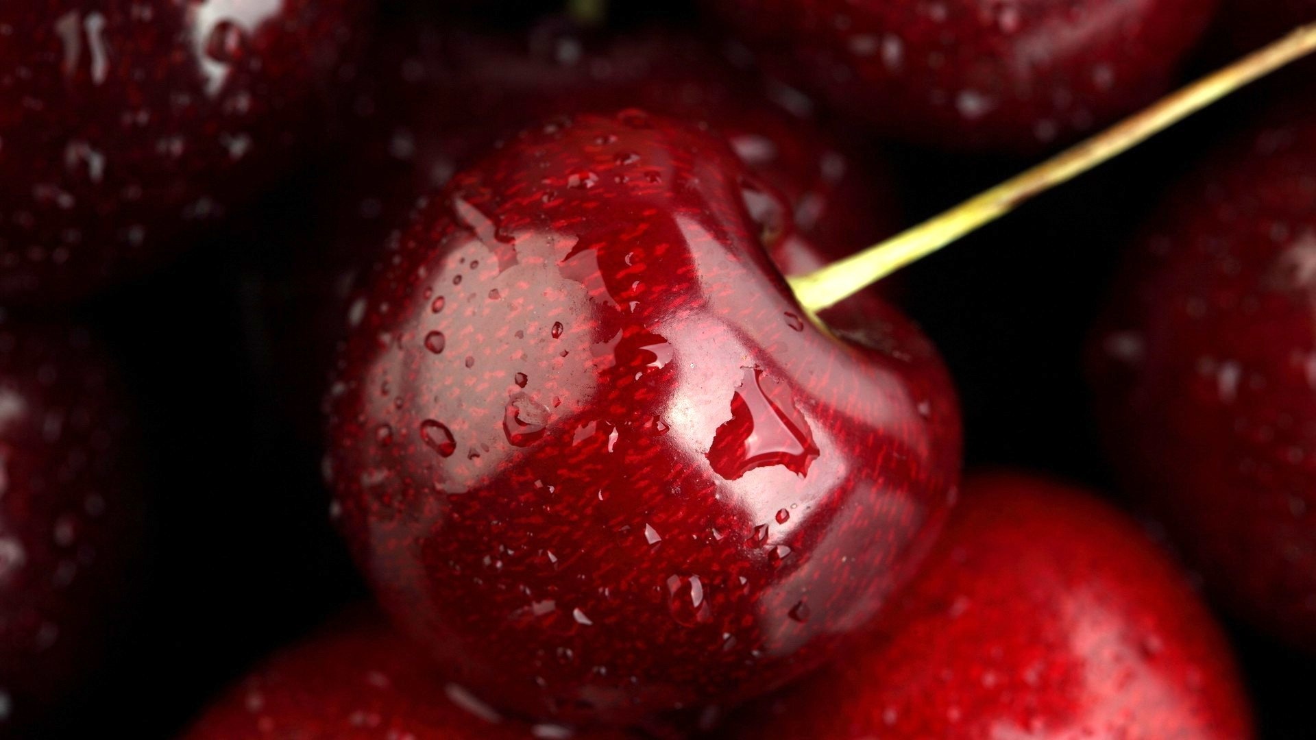 Cherry: Contain a unique group of antioxidants as well as vitamins and minerals. 1920x1080 Full HD Wallpaper.