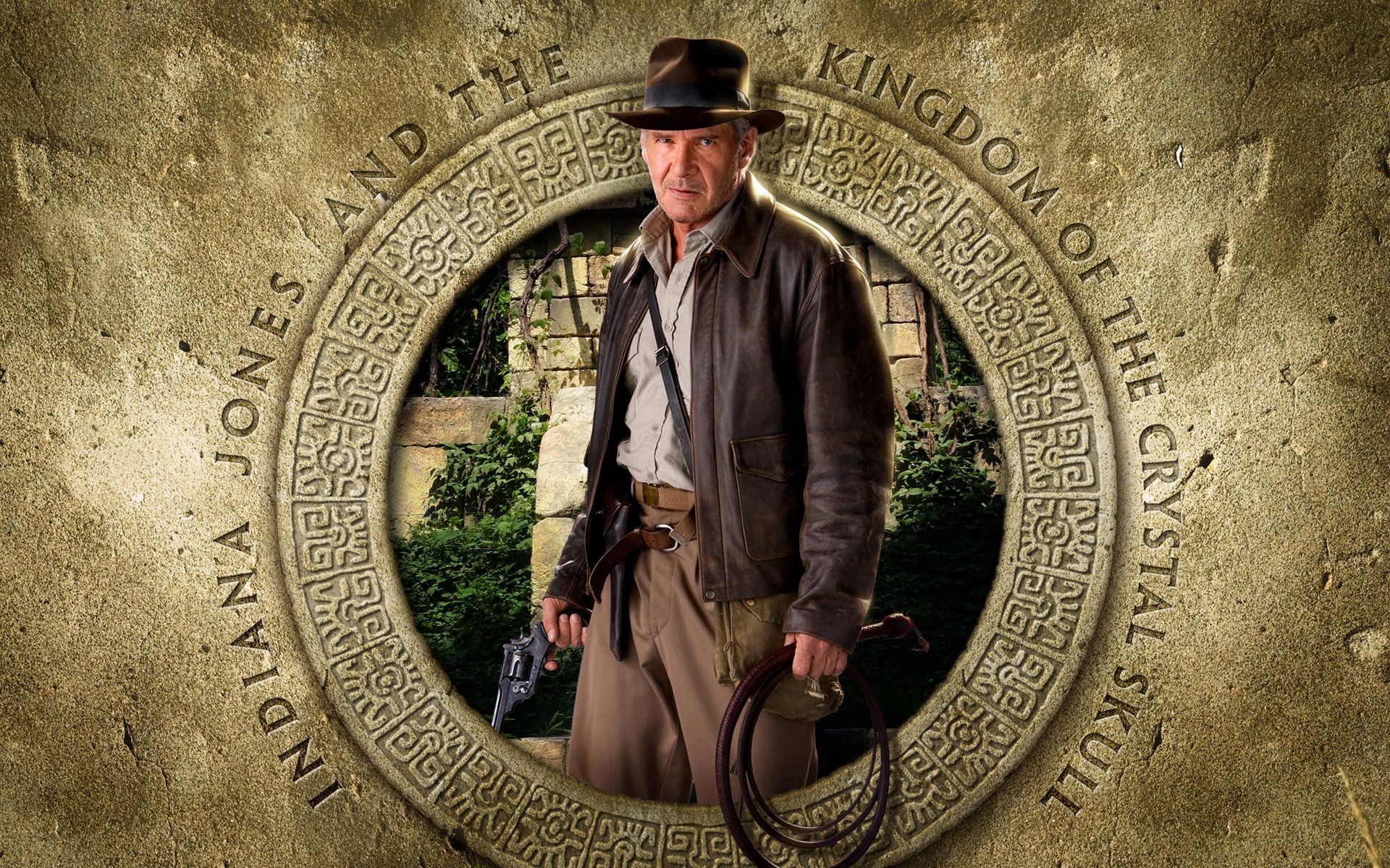 Harrison Ford (Indiana Jones): Adventure movie, A story by Jeff Nathanson and franchise creator George Lucas. 1920x1200 HD Background.
