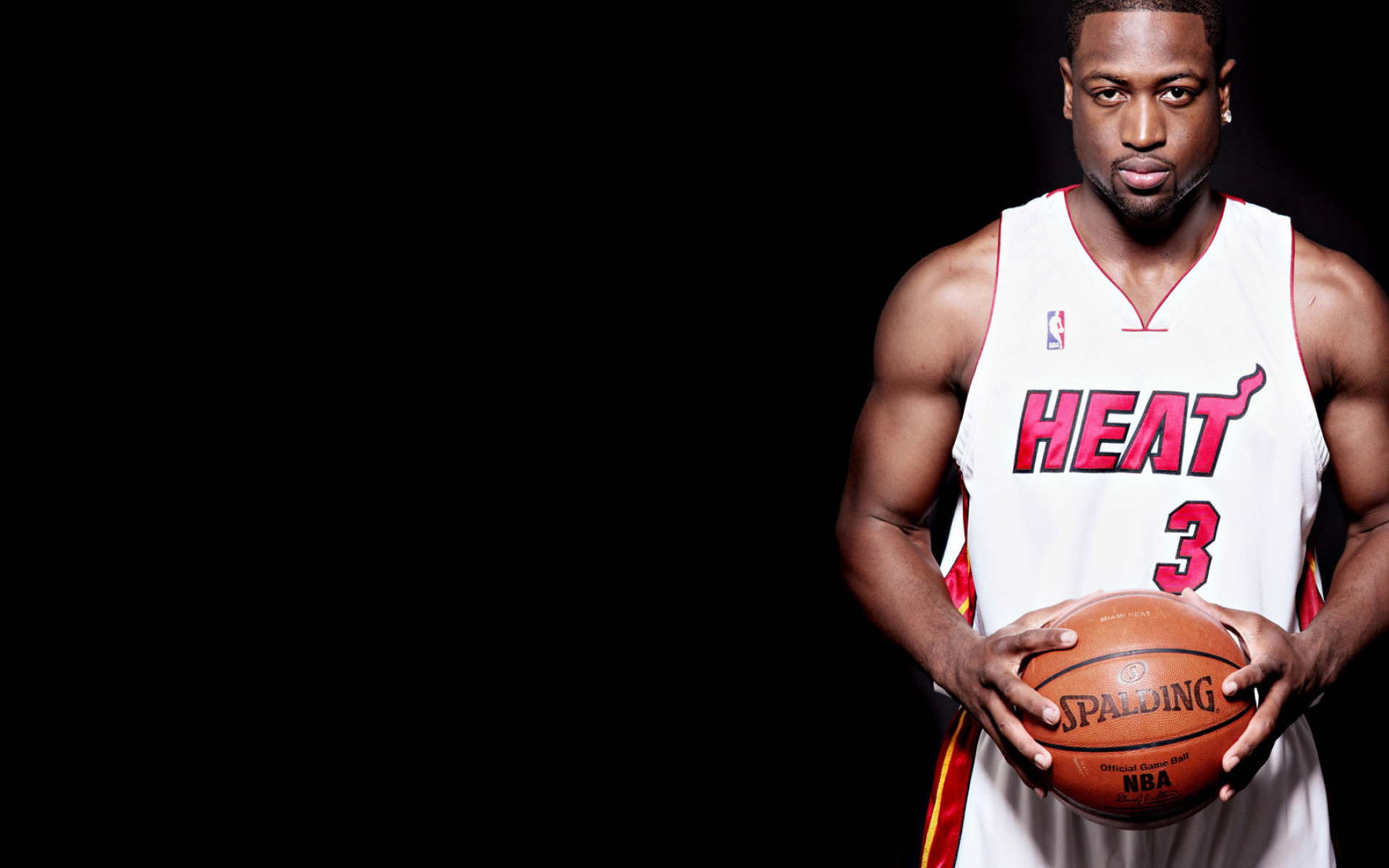 Miami Heat: Dwyane Wade, The team's mascot is a fireball named Burnie. 1920x1200 HD Wallpaper.
