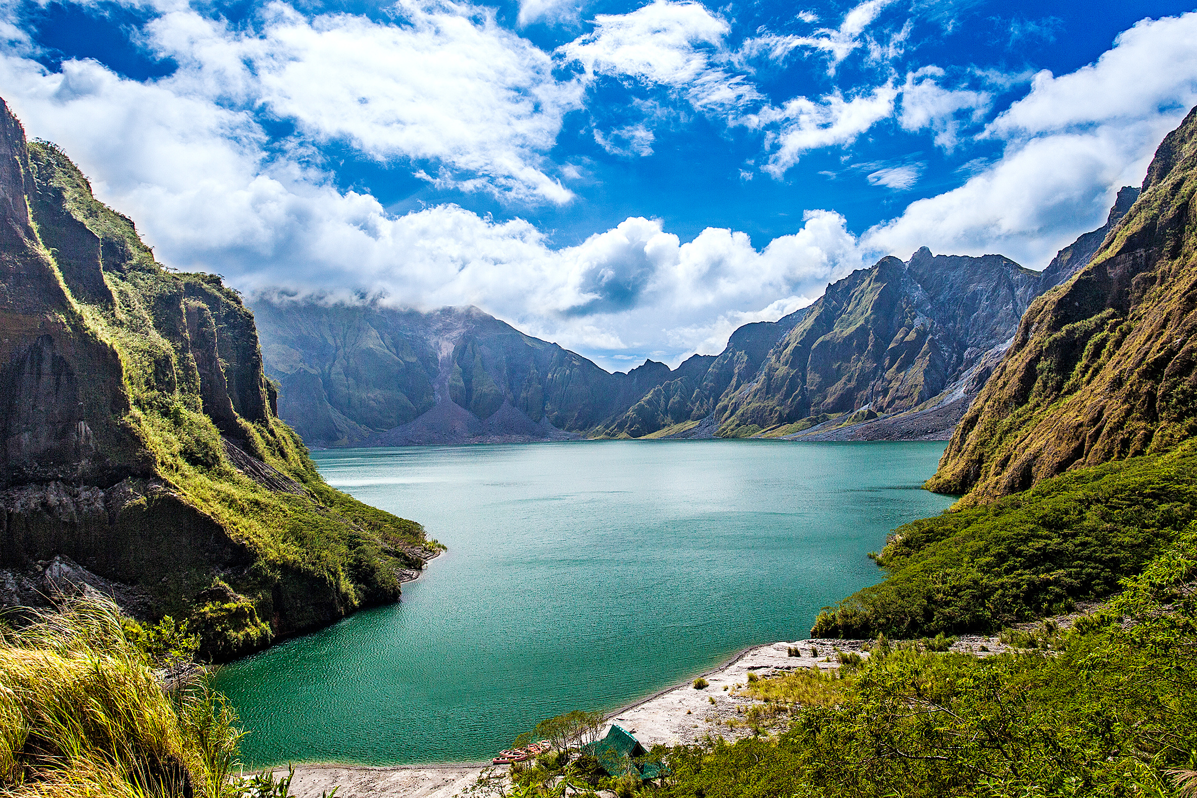 Mount Pinatubo, Amazing trekking, Philippines, Review, 2370x1580 HD Desktop