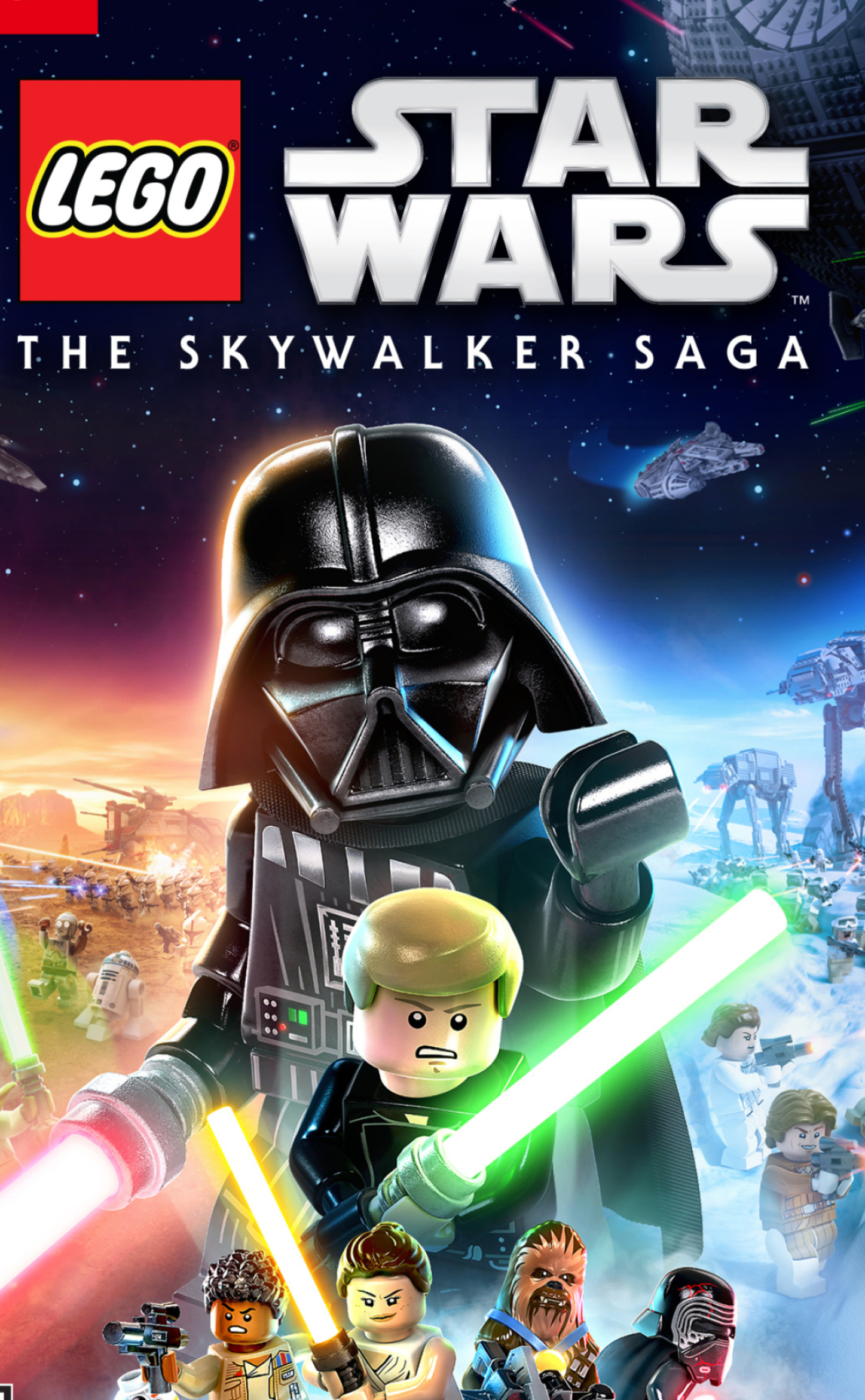 Complete gaming experience, LEGO adaptation, Explore Star Wars universe, Exciting missions, 1450x2350 HD Handy