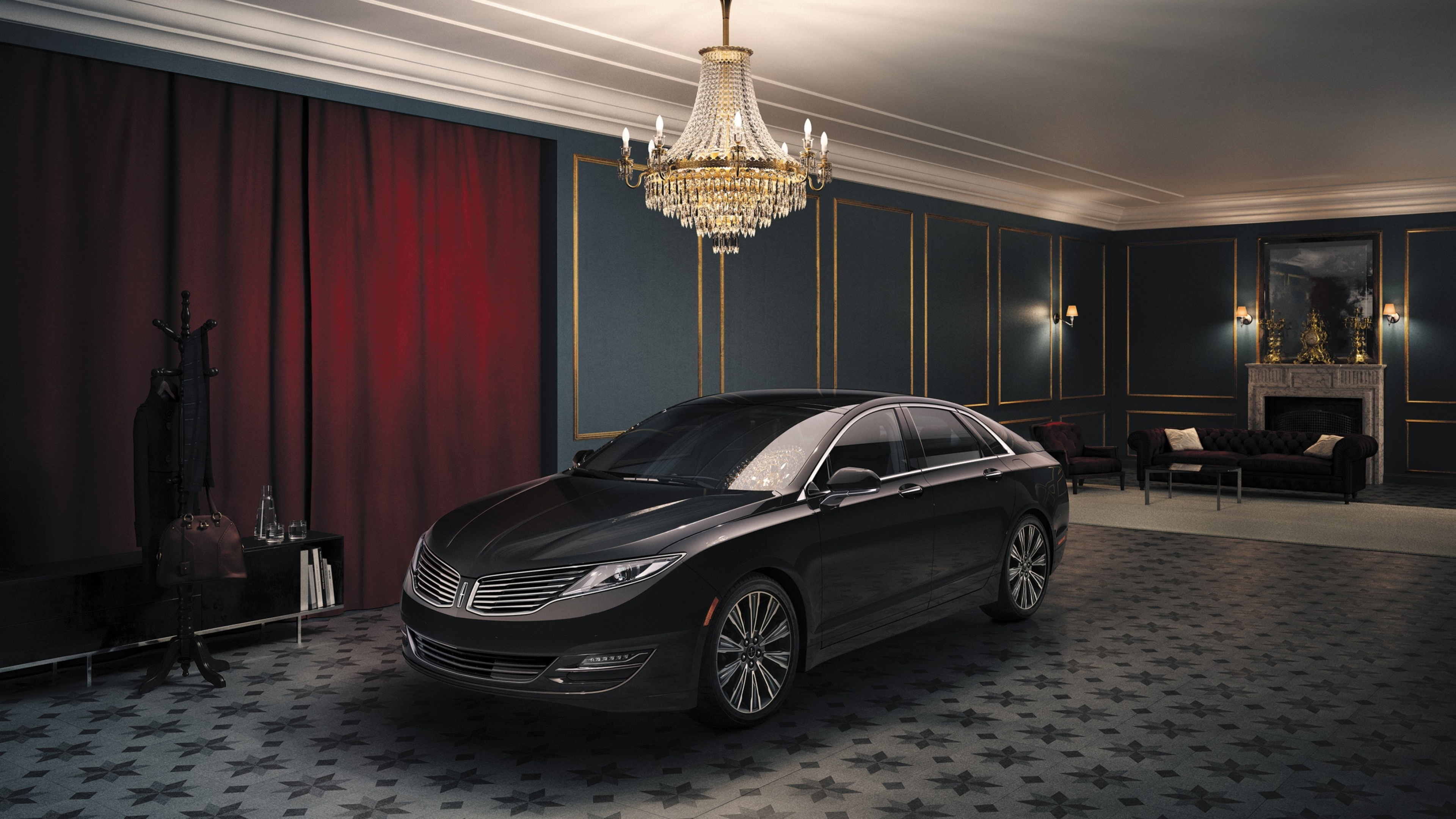 Lincoln car, Captivating new design, High-quality wallpaper, Exquisite craftsmanship, 3840x2160 4K Desktop
