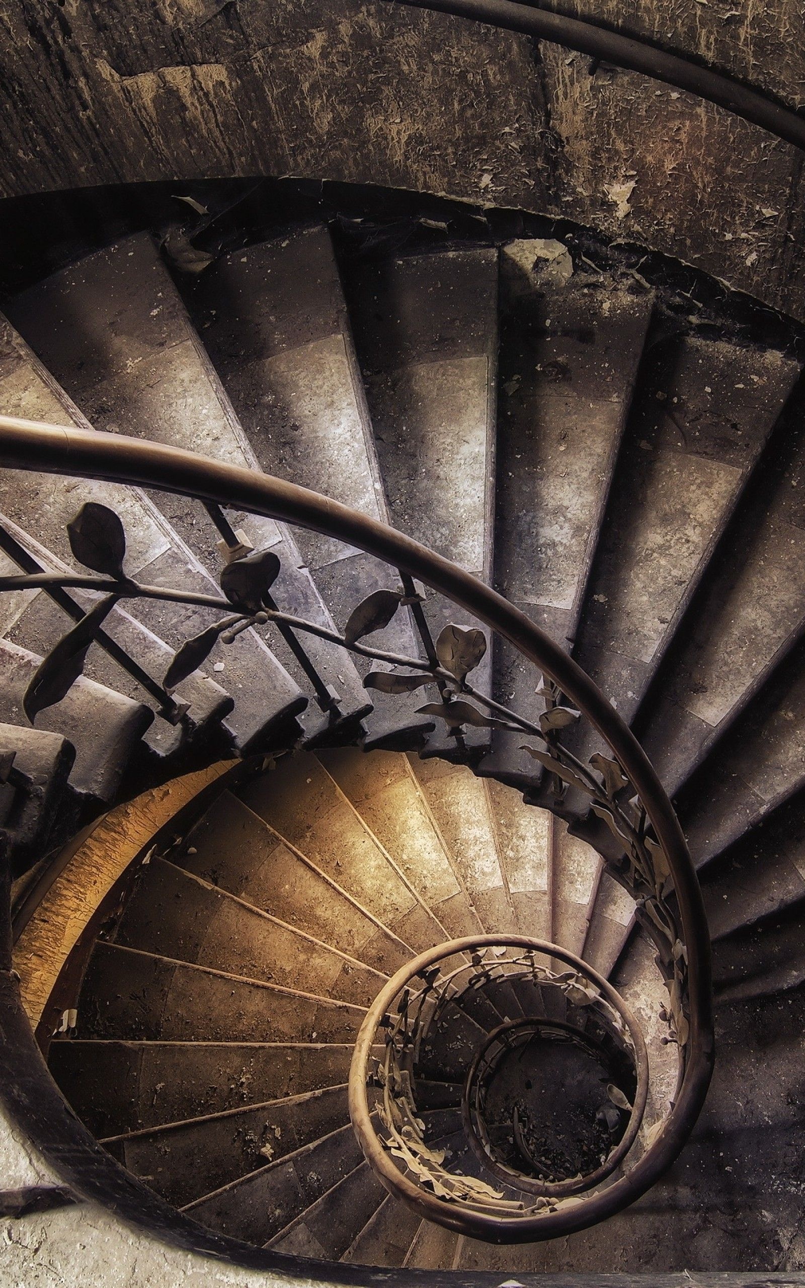 Spiral stairs wallpapers, Backgrounds, 1600x2560 HD Phone