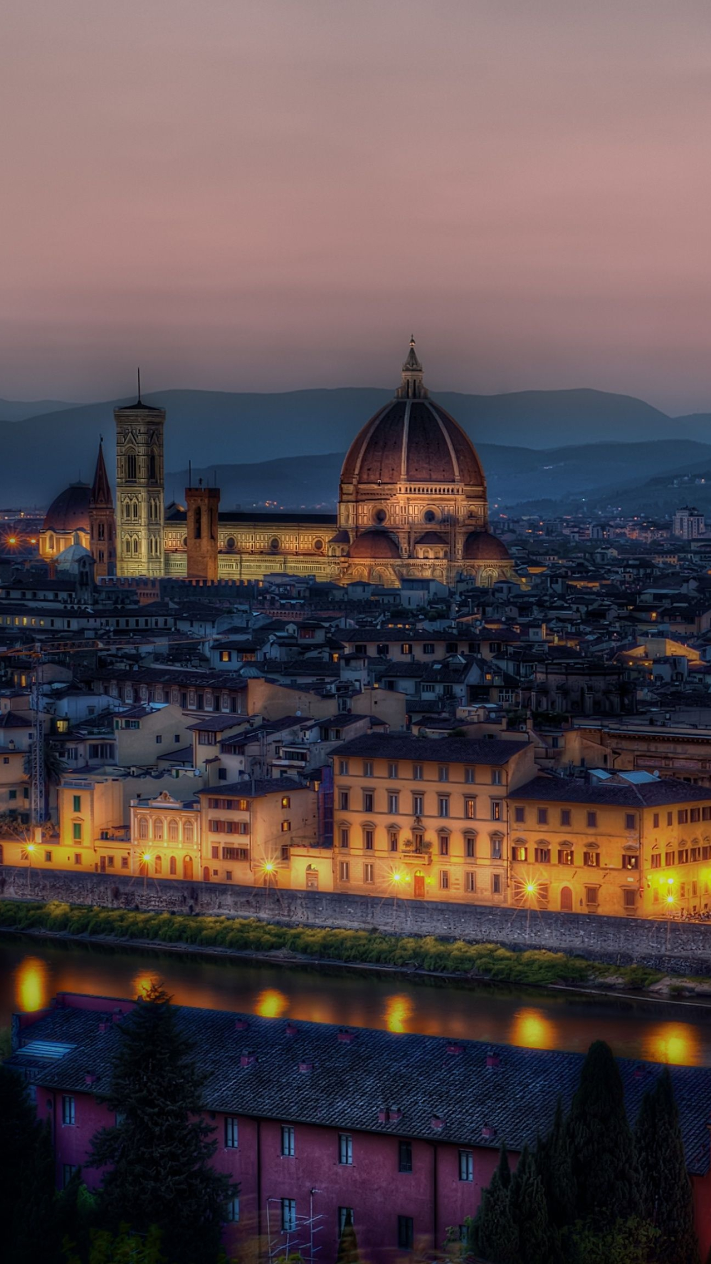 HD-Hintergrundbilder von Florenz Italien, 1440x2560 HD Handy