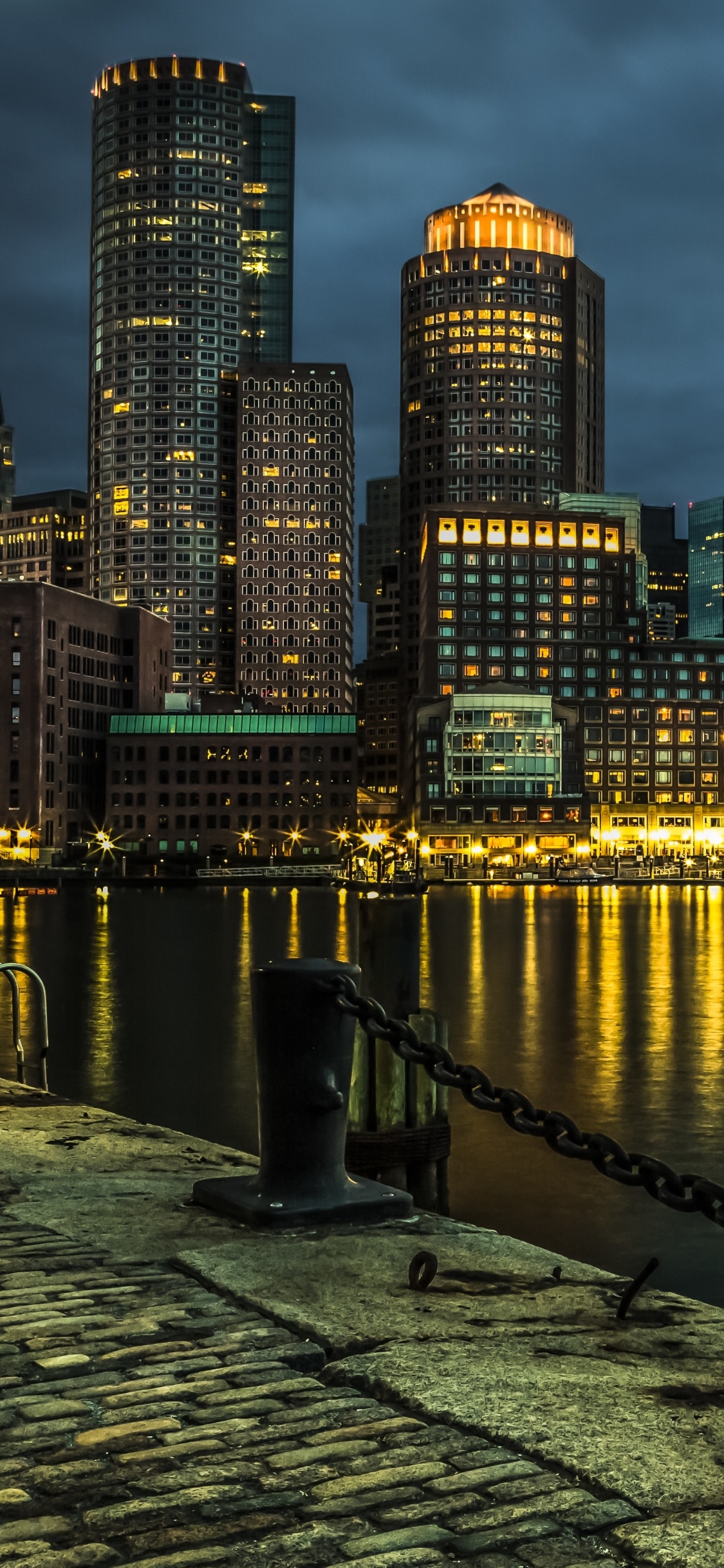 Boston skyline, East Coast charm, Architectural marvels, City symphony, 1130x2440 HD Phone