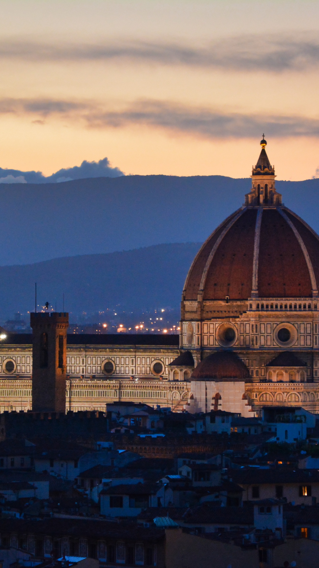 Wallpaper von Florenz Kathedrale Italien, 1080x1920 Full HD Handy