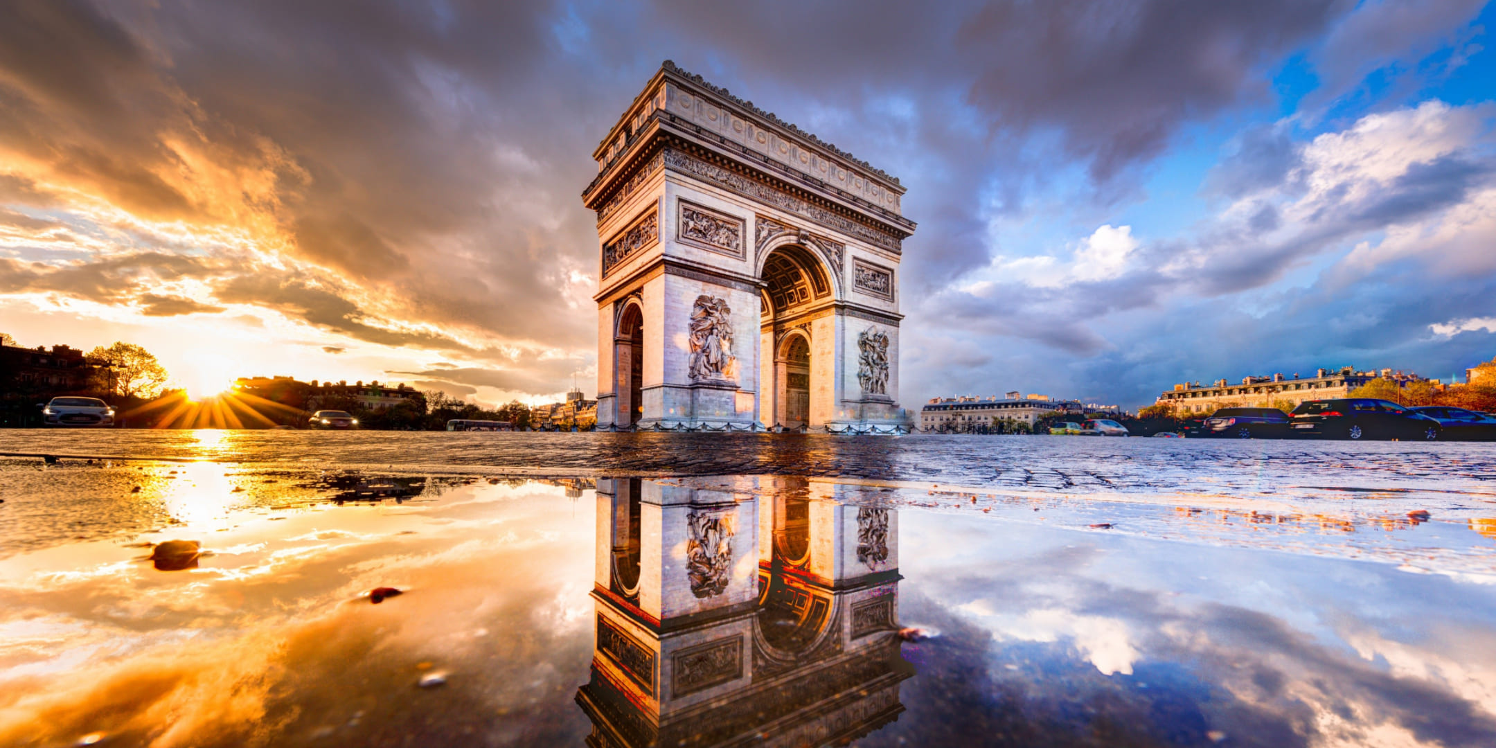 Arc de Triomphe, Best wallpapers, Download in 2021, Top quality images, 2160x1080 Dual Screen Desktop