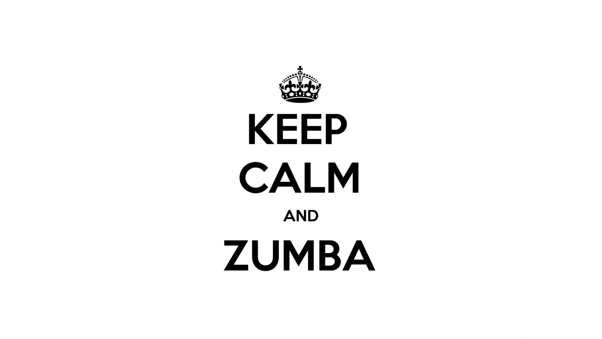Zumba sports, Keep calm, Active lifestyle, Energetic dance, 1920x1080 Full HD Desktop