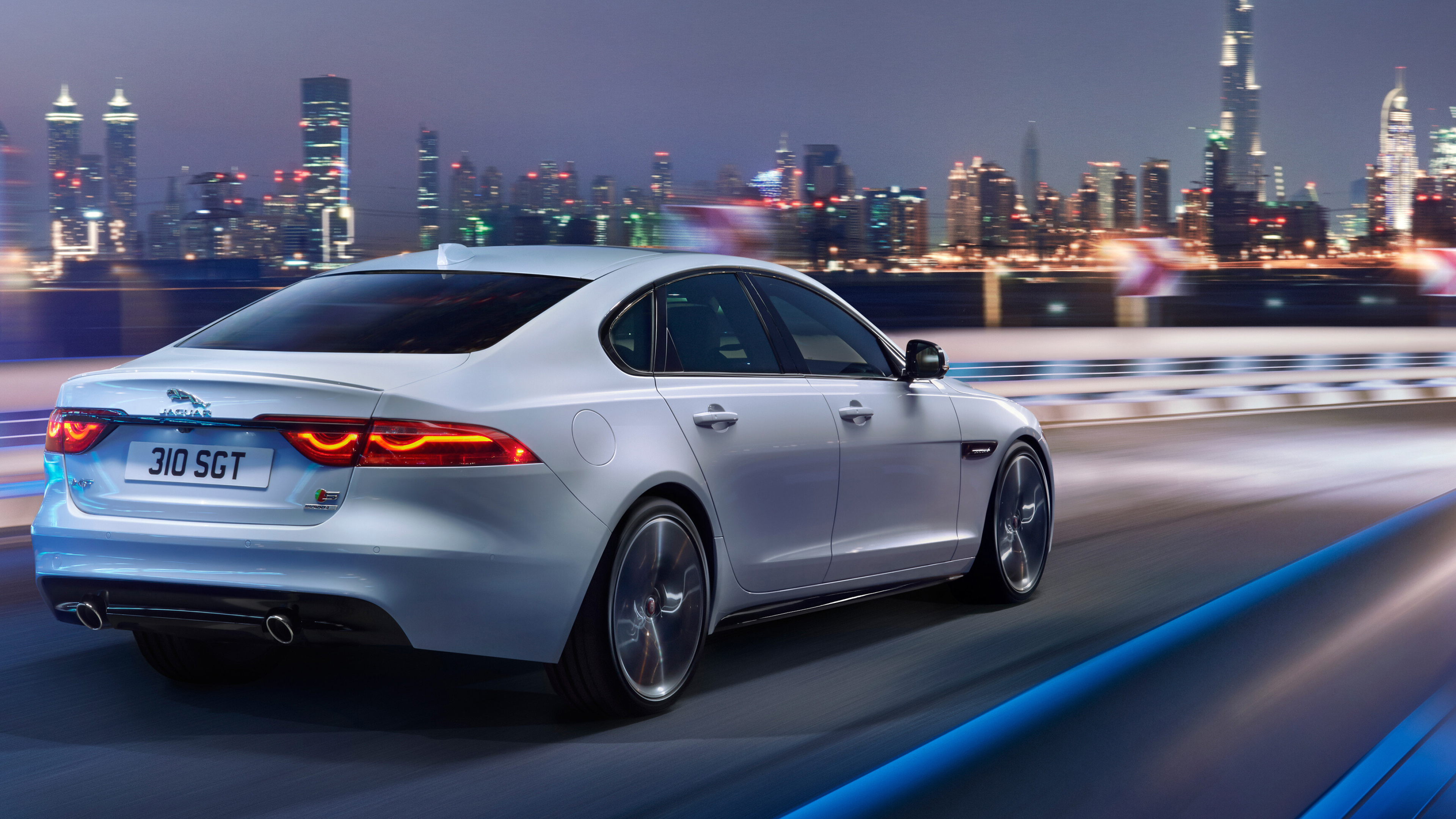 Jaguar Cars: One of the largest automotive manufacturers in the world, XF. 3840x2160 4K Wallpaper.