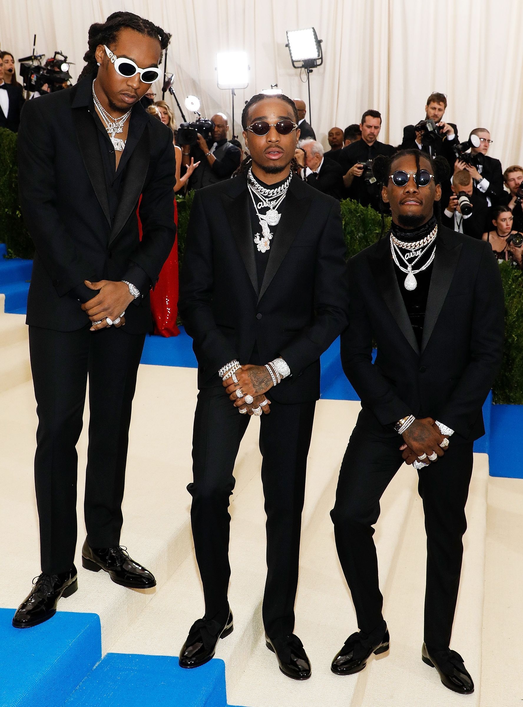 Migos, Decadent 70s style, Fashion-forward outfits, 1780x2400 HD Phone