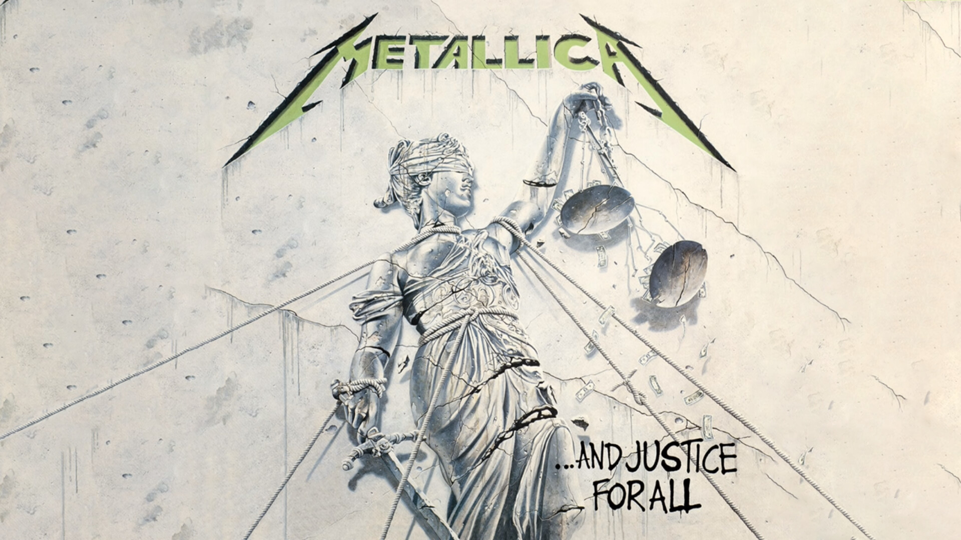 Metallica: And Justice for All, The single “One”, Elektra Records. 1920x1080 Full HD Wallpaper.
