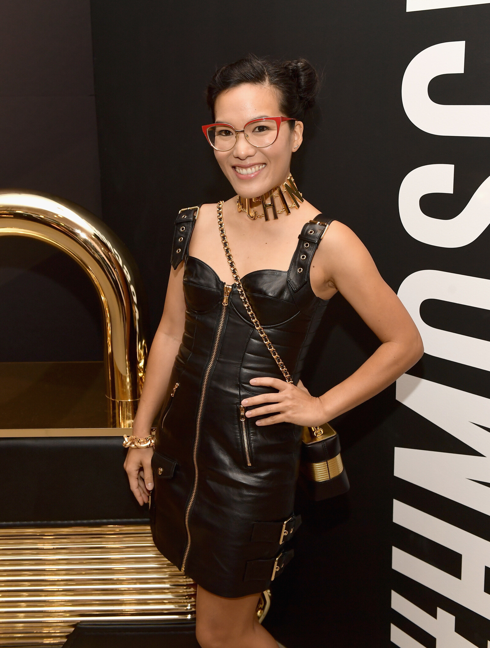 Ali Wong: Leather dress, Feature film “Always Be My Maybe,” Co-writer and co-star, Debuted on Netflix, May 2019. 1600x2120 HD Wallpaper.
