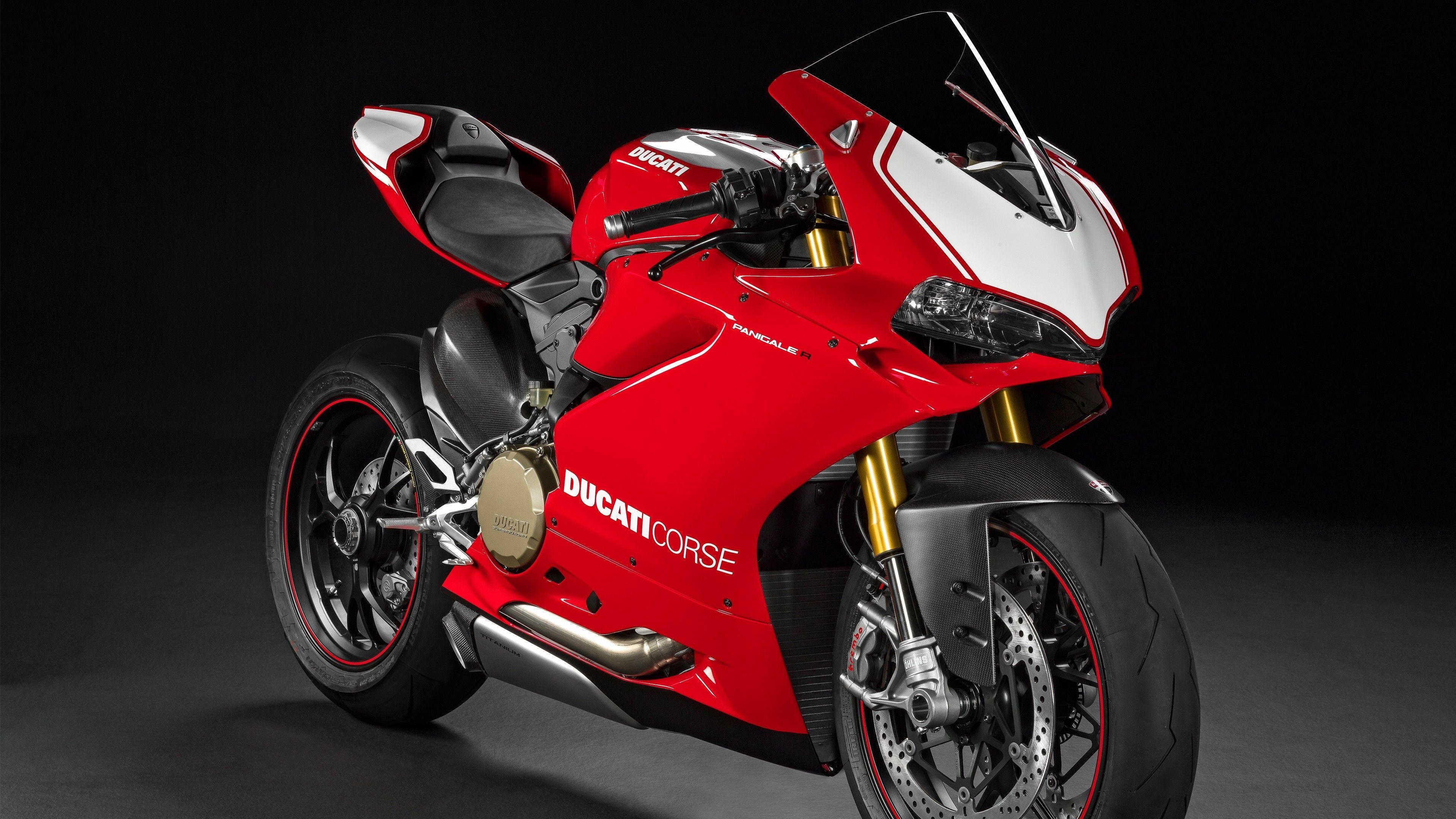 Superbike: Ducati Panigale R, The Superbike World Championship homologation model, Ducati Corse. 3840x2160 4K Wallpaper.