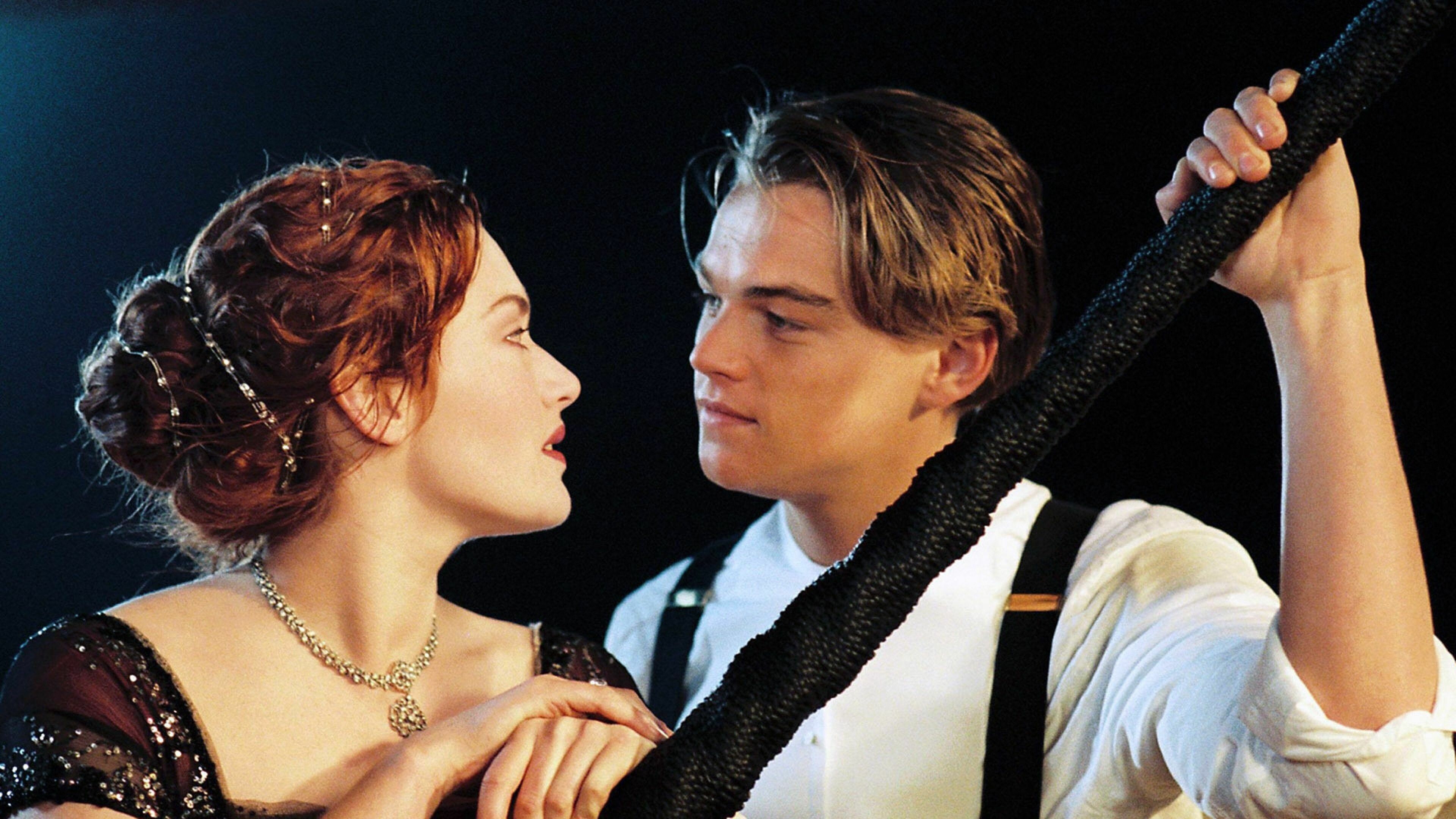Leonardo DiCaprio, Kate Winslet, Titanic-Film, Hintergr&uuml; nde gepostet, 3840x2160 4K Desktop