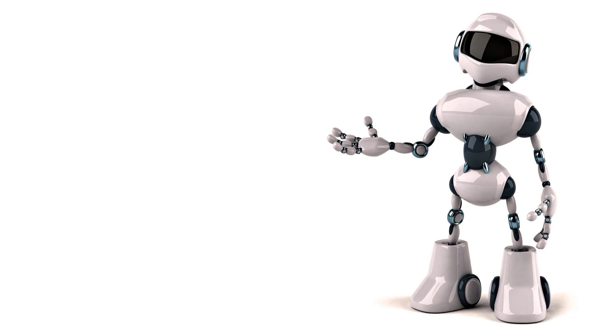 Robot: Social humanoids, Recognizing faces and basic human emotions, Assisting humans. 1920x1080 Full HD Wallpaper.