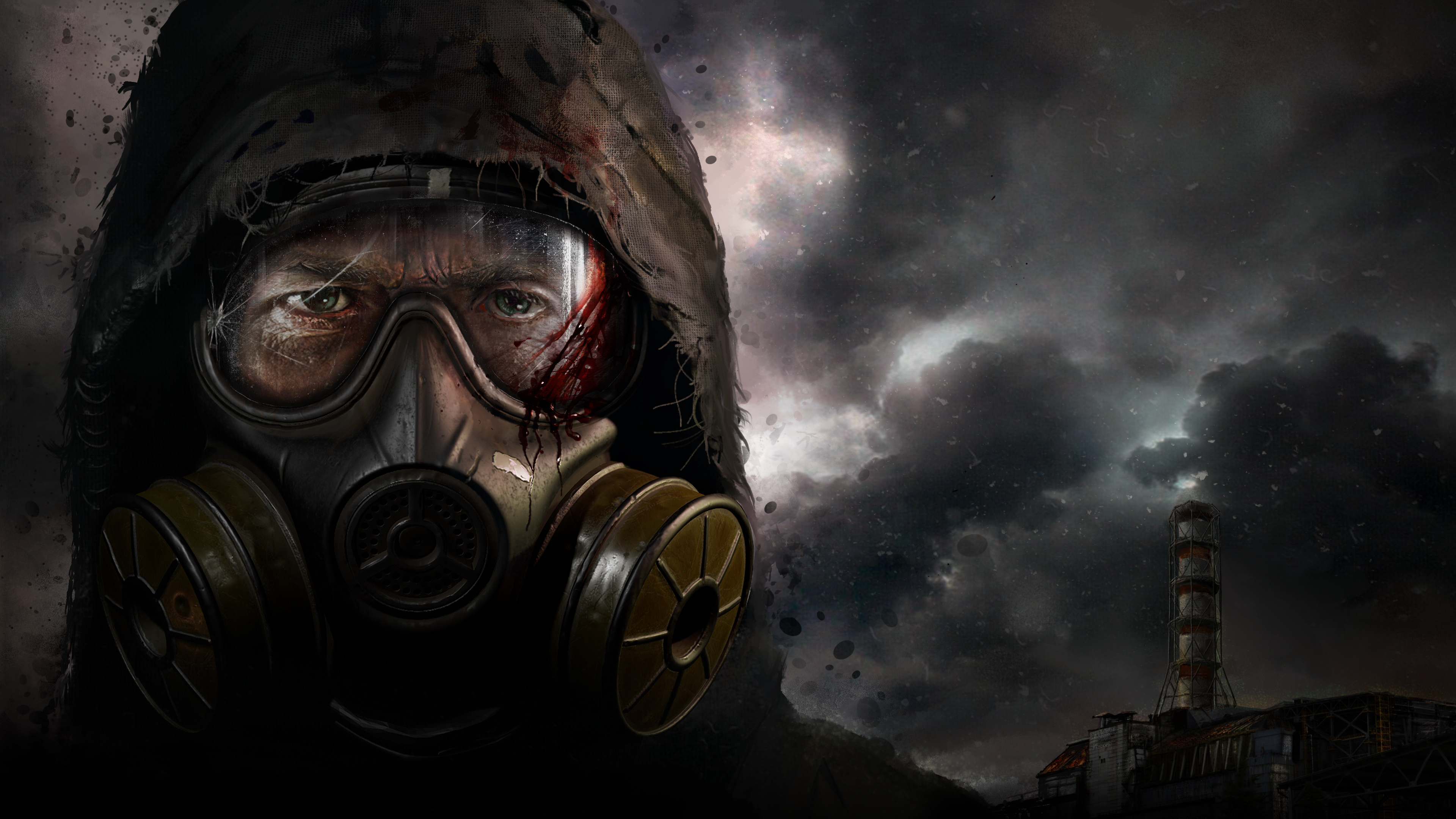 S.T.A.L.K.E.R. 2: Heart of Chornobyl, An upcoming first-person shooter survival horror video game. 3840x2160 4K Wallpaper.