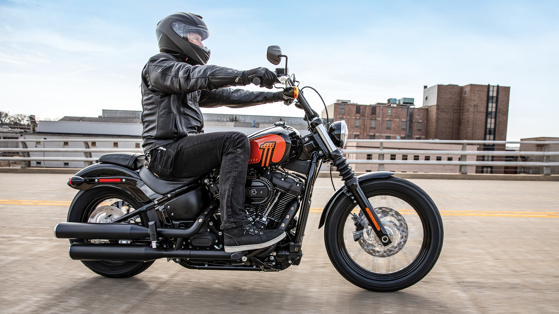 Harley-Davidson Street Bob, Upgraded 2021 model, Increased performance, 1920x1080 Full HD Desktop