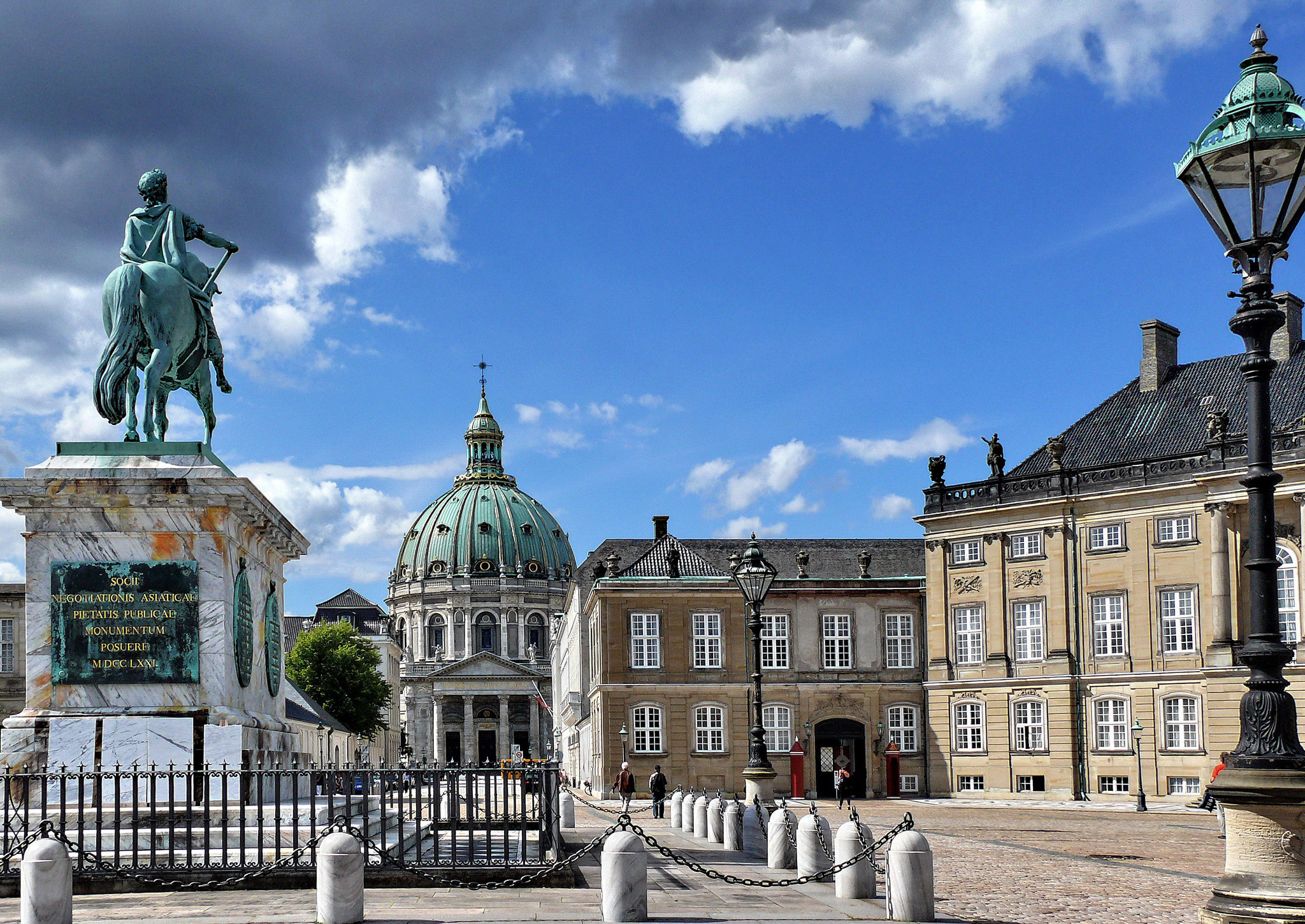 Amalienborg Palace, Copenhagen, Royal Residence, Danish History, 2050x1460 HD Desktop