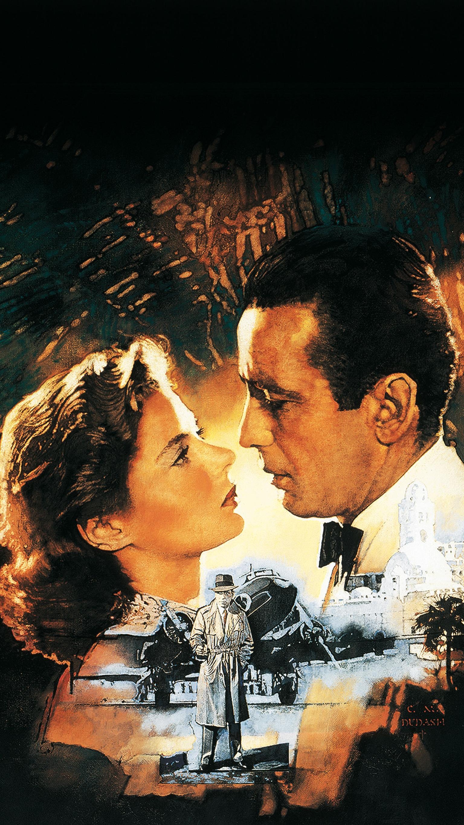 Casablanca, Ingrid Bergman Wallpaper, 1540x2740 HD Handy