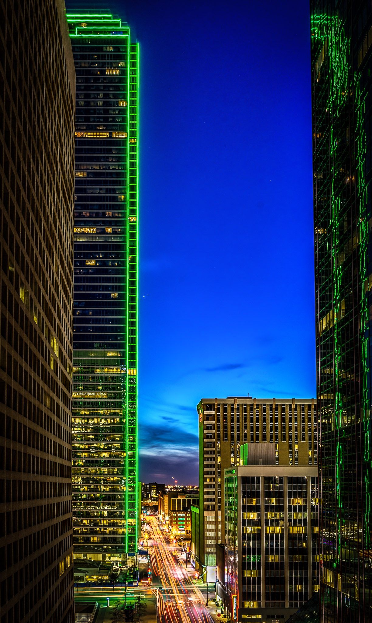 Dallas Skyline, Vibrant cityscape, Texas charm, Urban sunset, 1230x2050 HD Phone