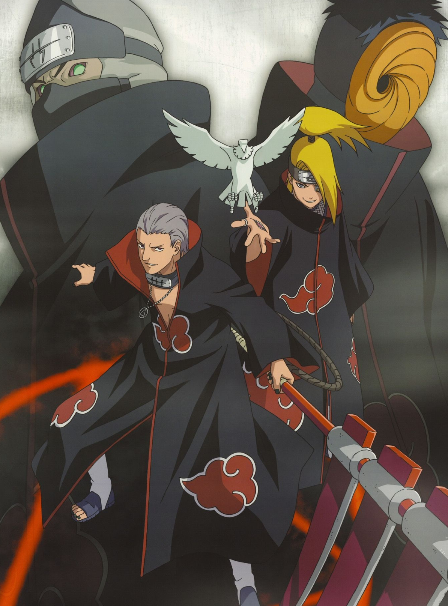 Kakuzu and Hidan, Akatsuki power duo, Anime greatness, Naruto villains, 1500x2030 HD Phone