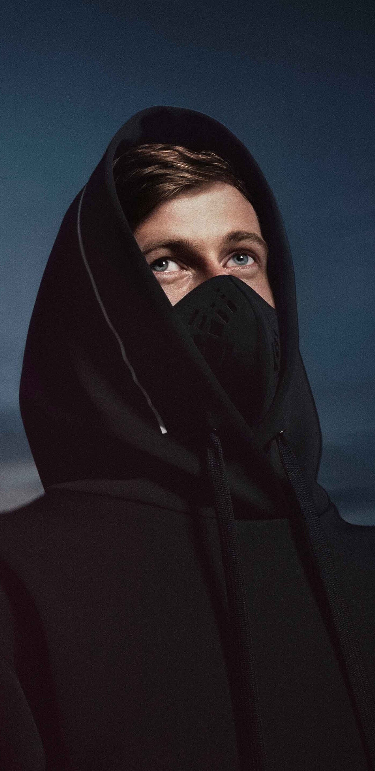 Alan Walker: DJ, Record producer, Renowned for his ability to craft hypnotic, high energy records. 1440x2960 HD Background.