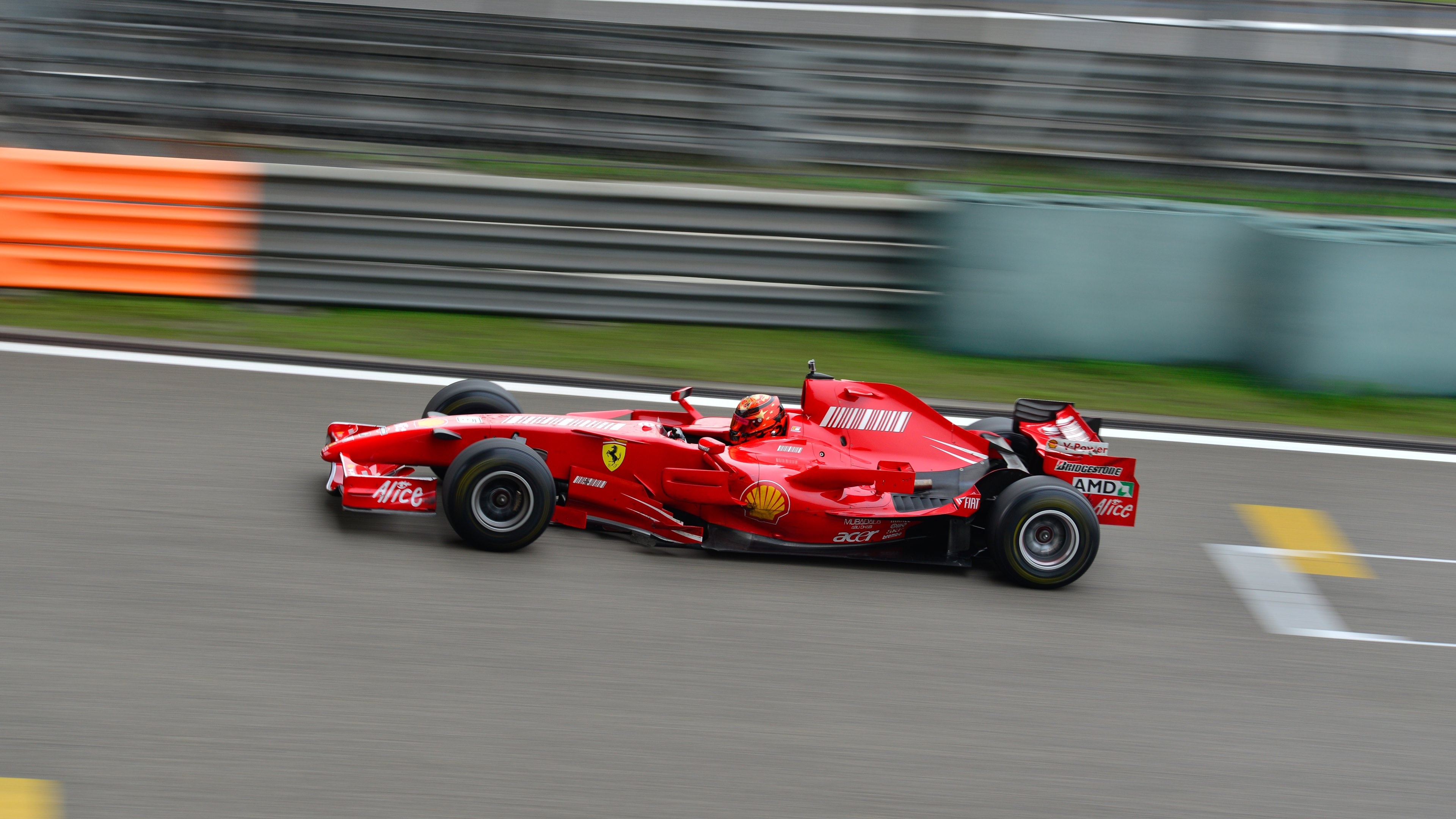 Ferrari F1, Rennstrecke Wallpaper, 3840x2160 4K Desktop