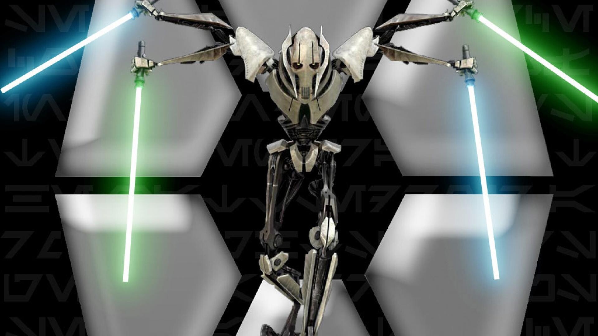 General Grievous: Cyborg received the nickname of "head clanker", The Republic's primary targets throughout the course of the war. 1920x1080 Full HD Wallpaper.