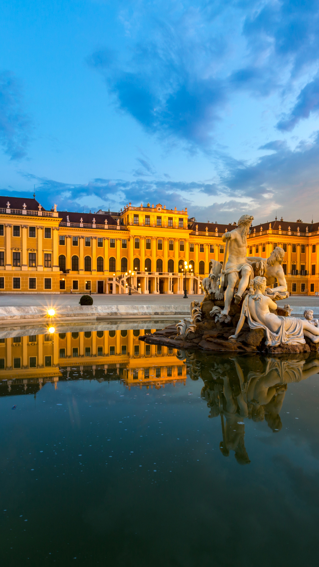 Schonbrunn Palace, Man made, Schnbrunn palace, 1080x1920 Full HD Phone