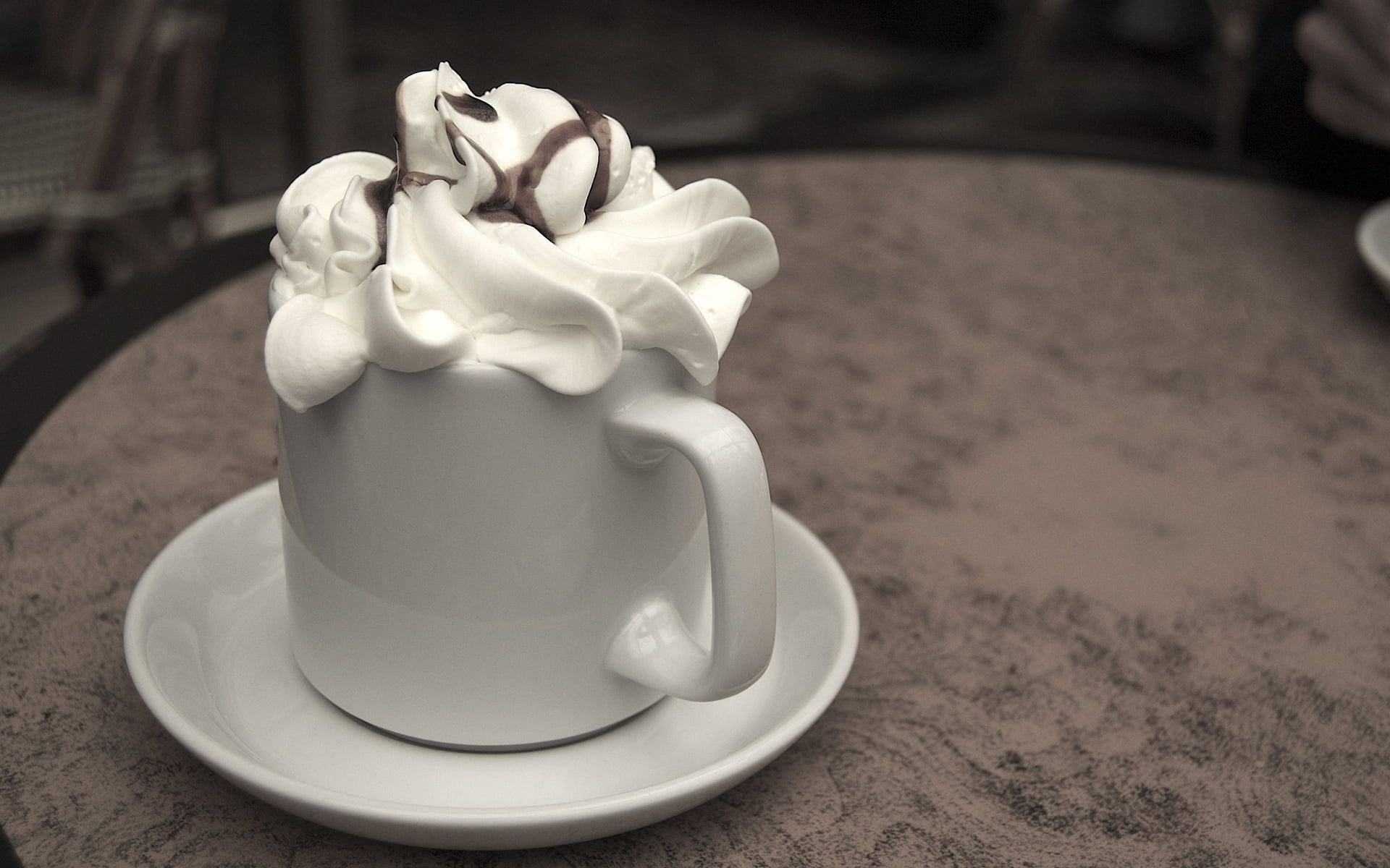 Whipped cream delight, Fluffy and creamy, Tempting topping, Indulgent delight, 1920x1200 HD Desktop