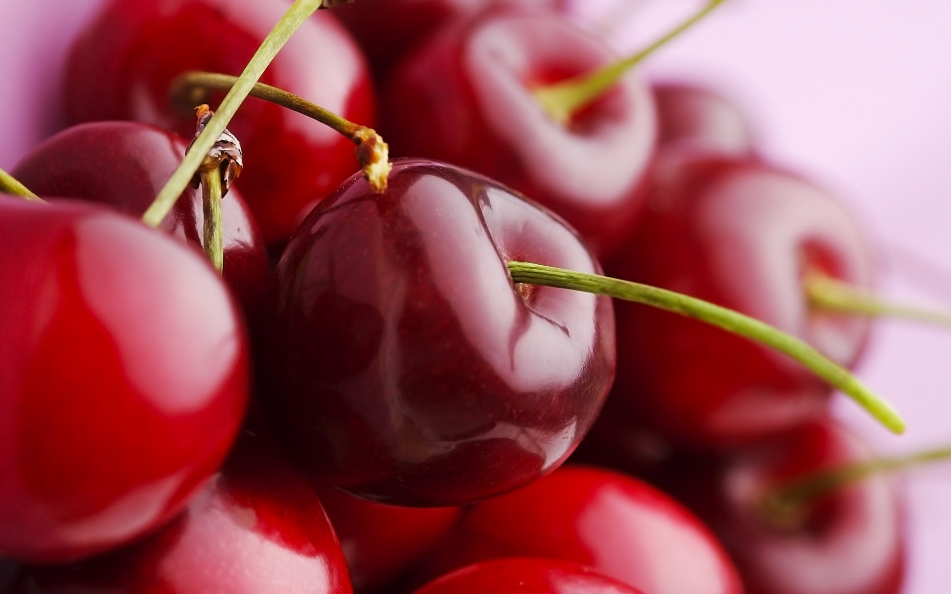 Cherry: Packed with full of health-benefiting nutrients and unique antioxidants. 1920x1200 HD Background.