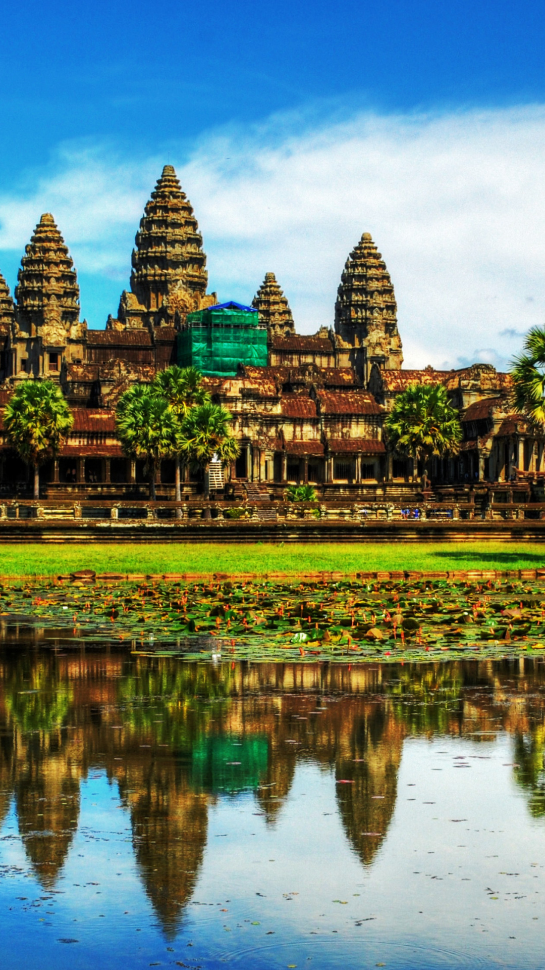 Angkor Wat, Cambodia, I Like, 1080x1920 Full HD Phone