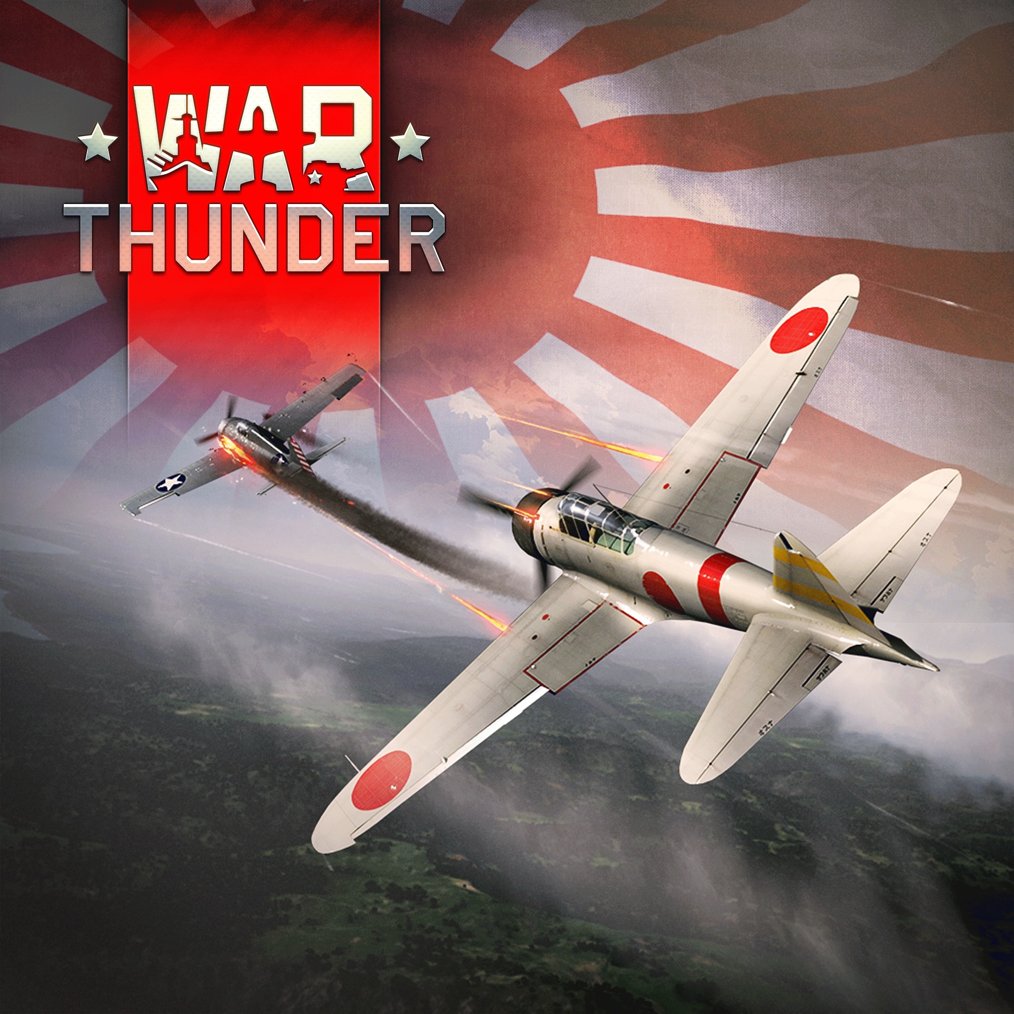 War Thunder, Japanese Pacific Campaign, Combat Game, 2050x2050 HD Phone