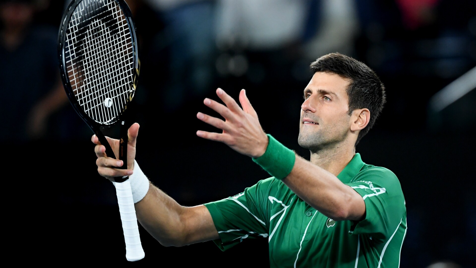 Novak Djokovic: Australian Open 2020, A legend in the world of tennis. 1920x1080 Full HD Background.