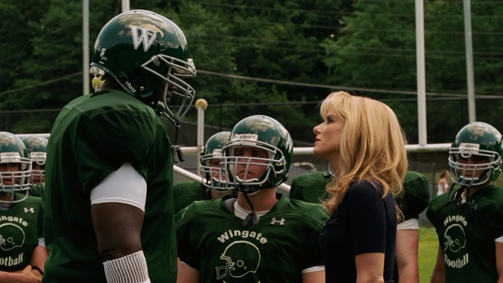 The Blind Side movie, Heartwarming moments, Inspirational journey, Courage, 1920x1080 Full HD Desktop