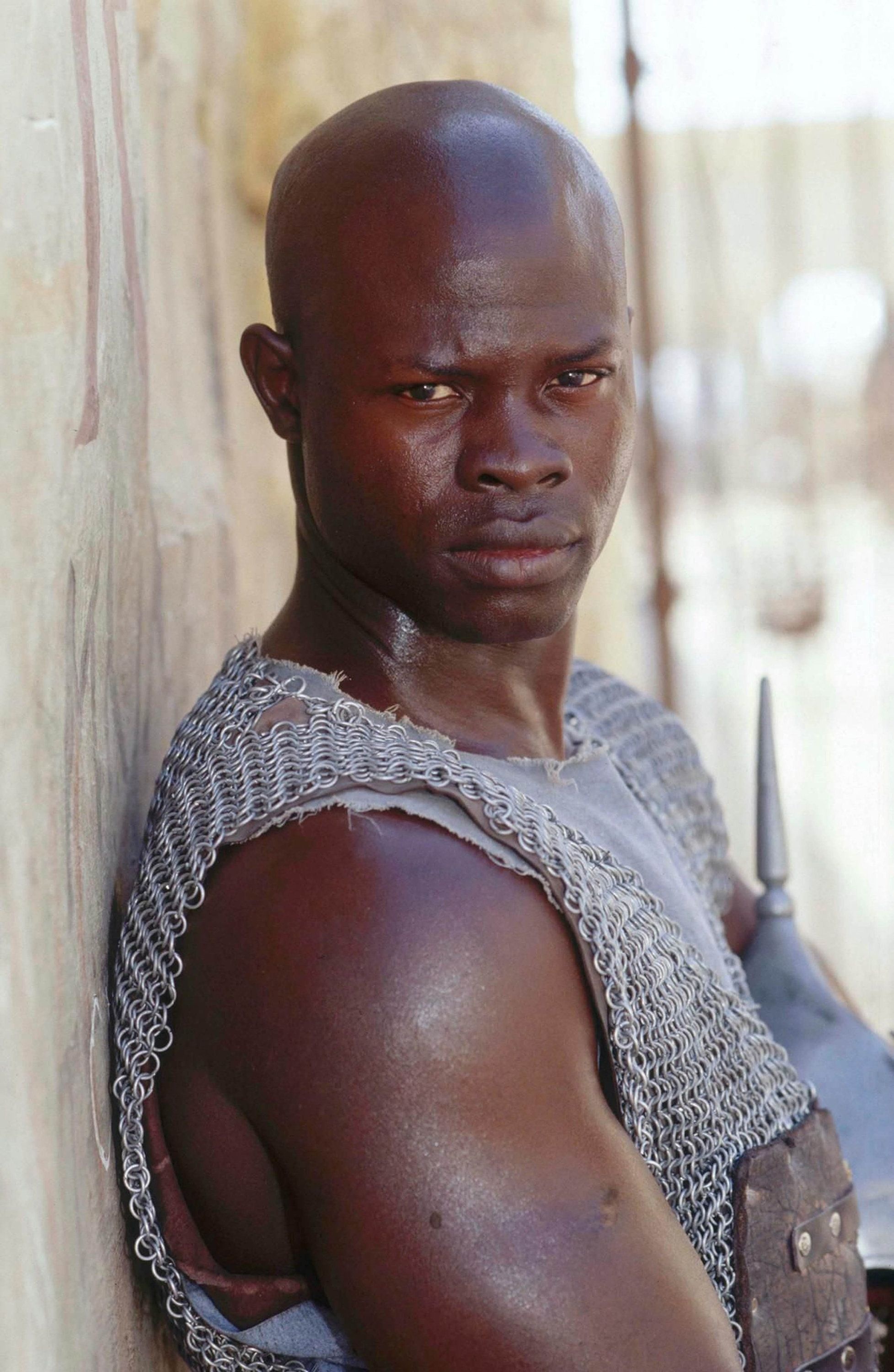Djimon Hounsou, Multi-talented actor, Diverse roles, Iconic movie characters, 1960x3000 HD Phone